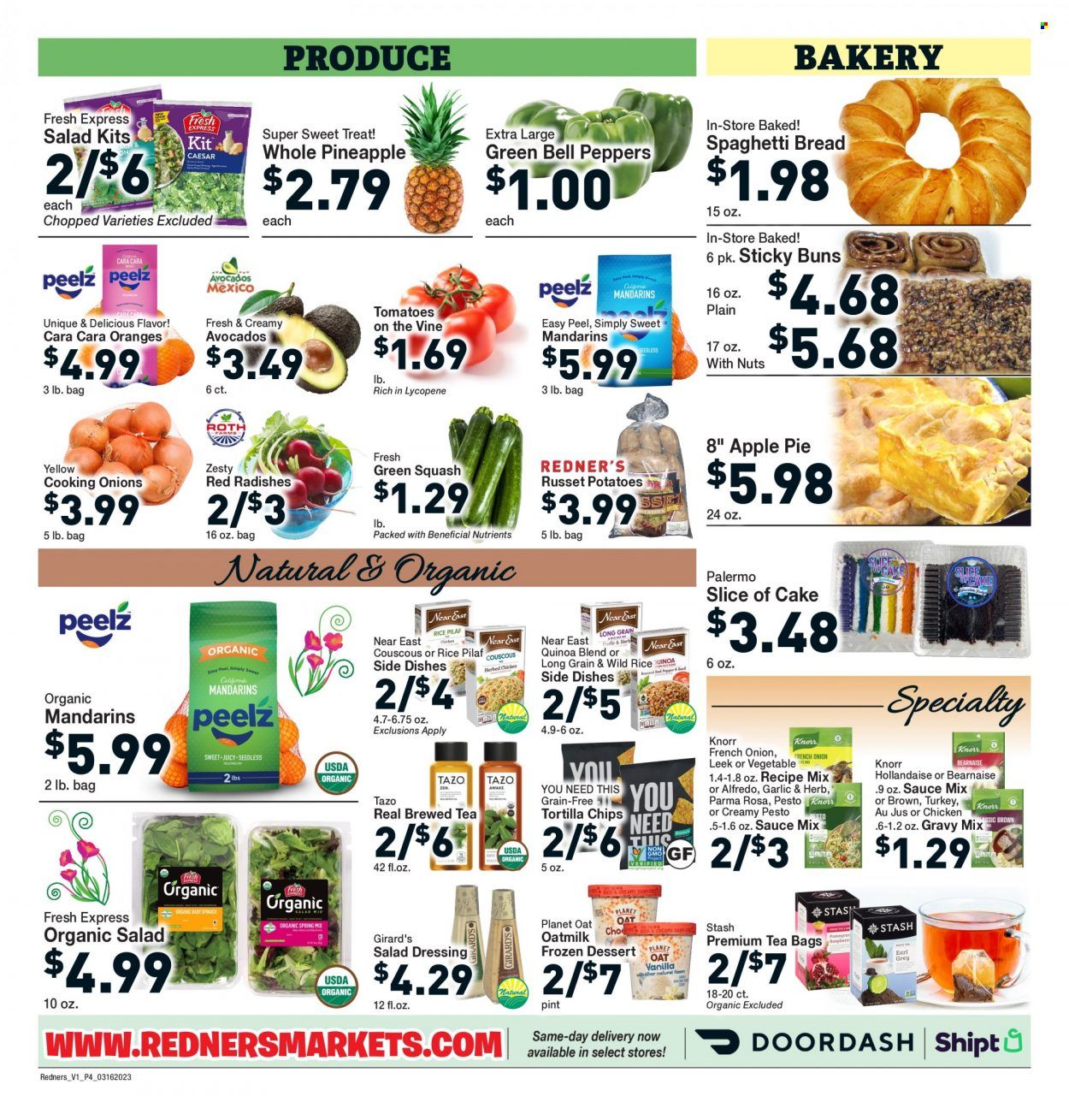 Redner's Markets (DE, MD, PA) Weekly Ad Flyer Specials March 16 to March 22, 2023