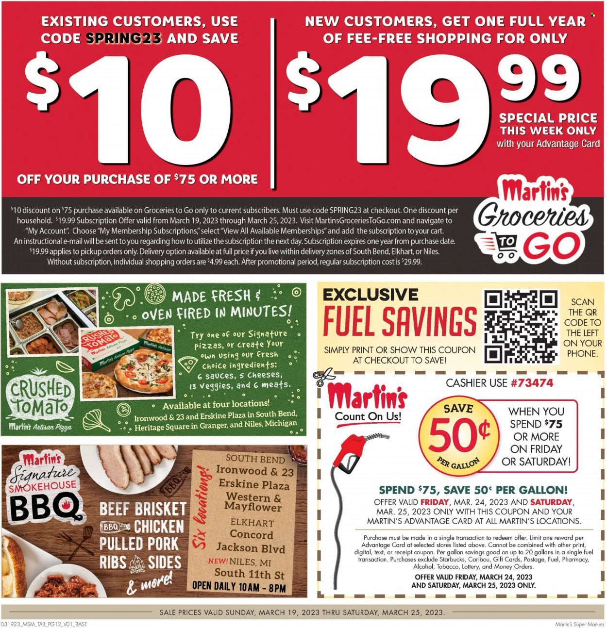 Martin’s (IN, MI) Weekly Ad Flyer Specials March 19 to March 25, 2023