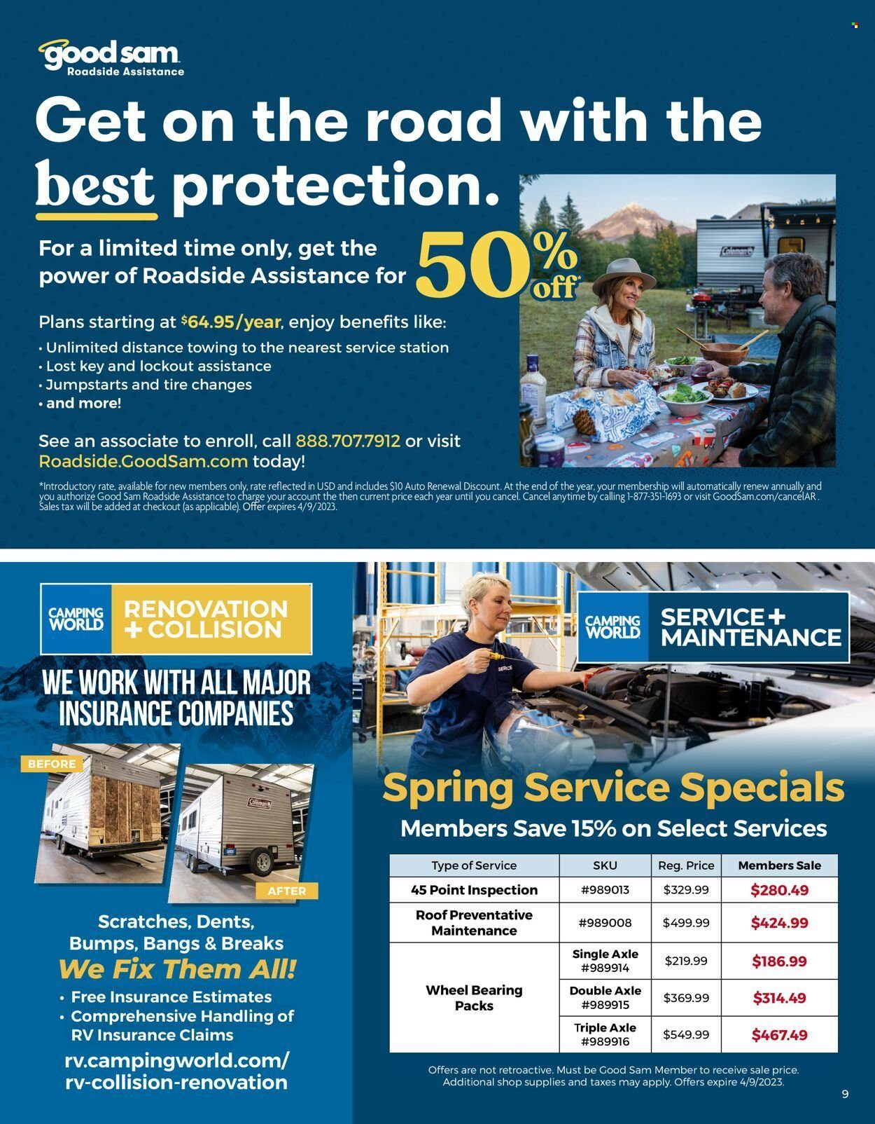 Camping World Weekly Ad Flyer Specials March 16 to April 9, 2023