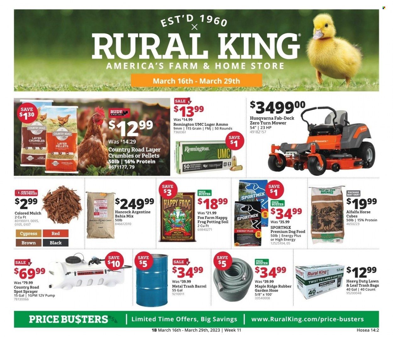 Rural King (AL, FL) Weekly Ad Flyer Specials March 16 to March 29, 2023