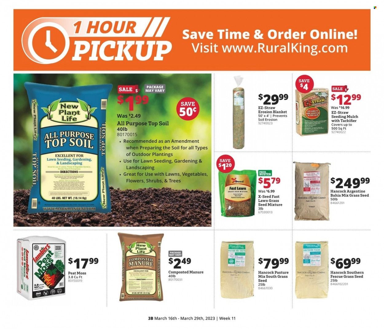 Rural King (AL, FL) Weekly Ad Flyer Specials March 16 to March 29, 2023