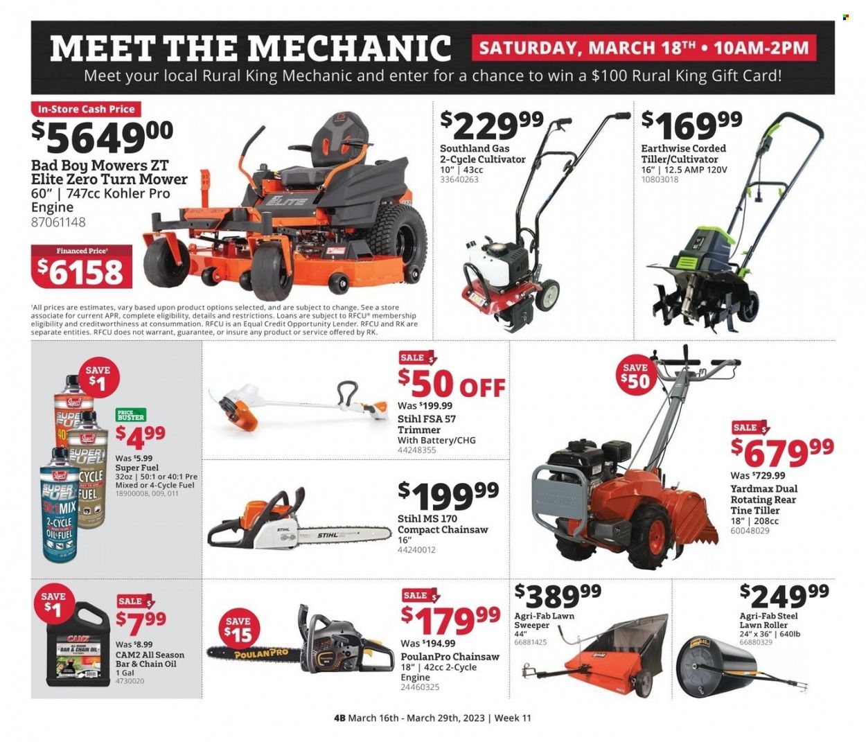 Rural King (AL, FL) Weekly Ad Flyer Specials March 16 to March 29, 2023