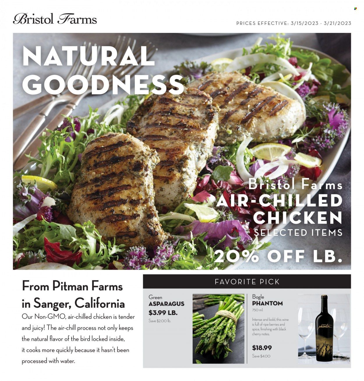 Bristol Farms (CA) Weekly Ad Flyer Specials March 15 to March 21, 2023