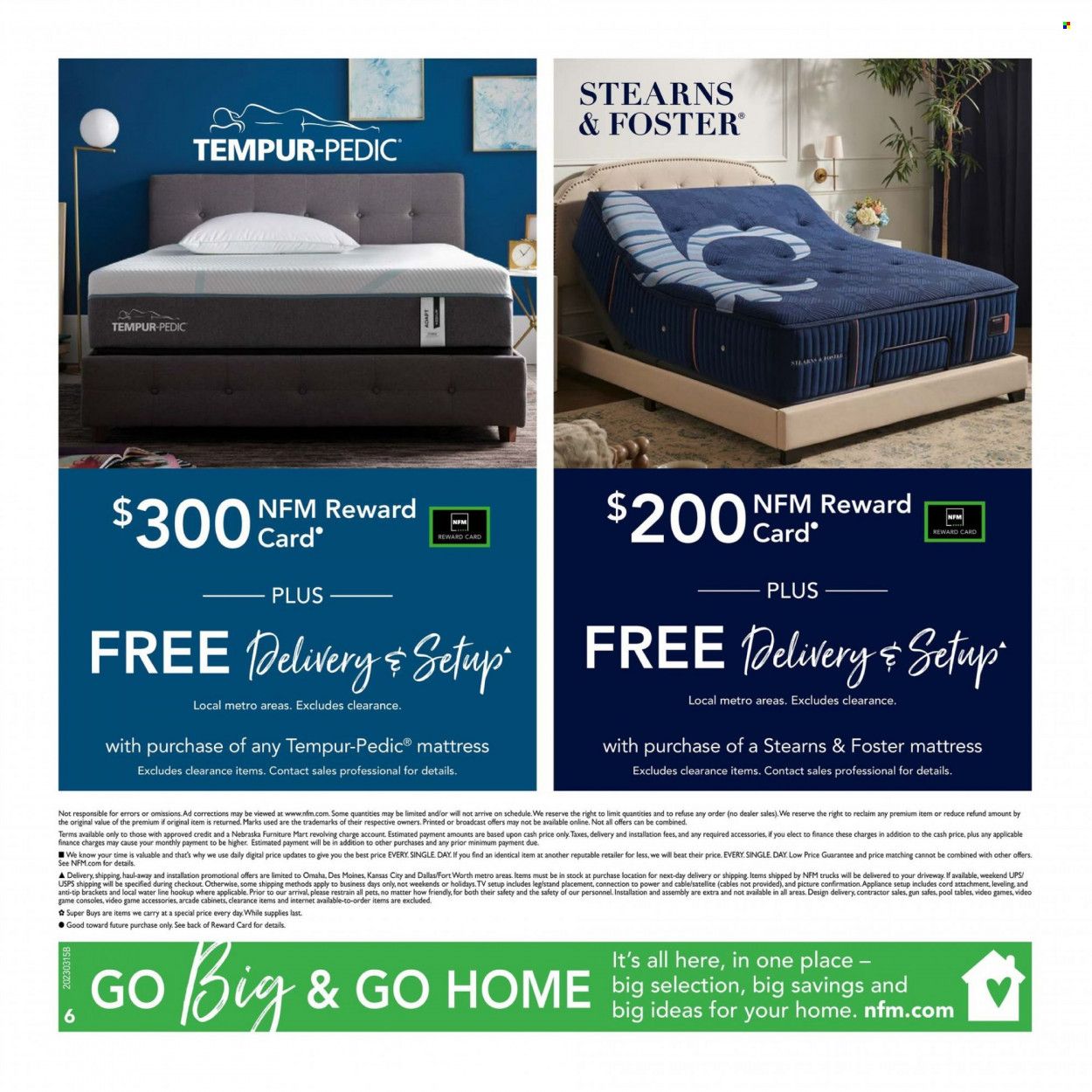 Nebraska Furniture Mart (IA, KS, NE, TX) Weekly Ad Flyer Specials March 15 to March 20, 2023