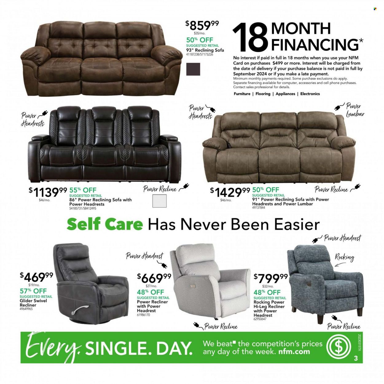 Nebraska Furniture Mart (IA, KS, NE) Weekly Ad Flyer Specials March 15 to March 21, 2023