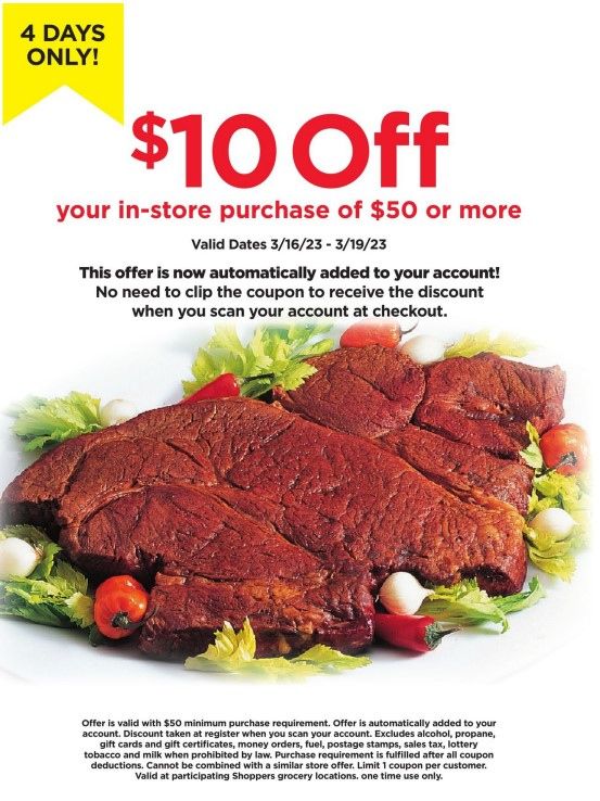 Shoppers (MD, VA) Weekly Ad Flyer Specials March 16 to March 22, 2023
