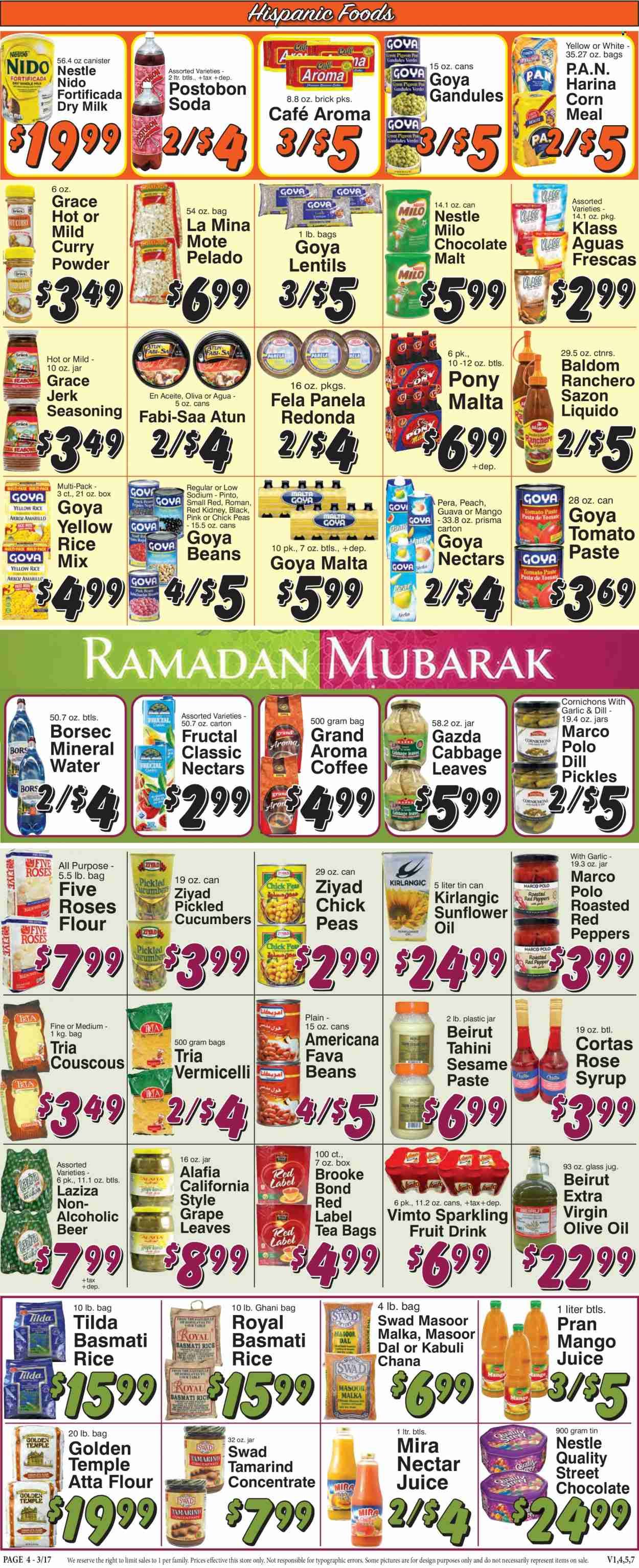 Trade Fair Supermarket (NY) Weekly Ad Flyer Specials March 17 to March 23, 2023