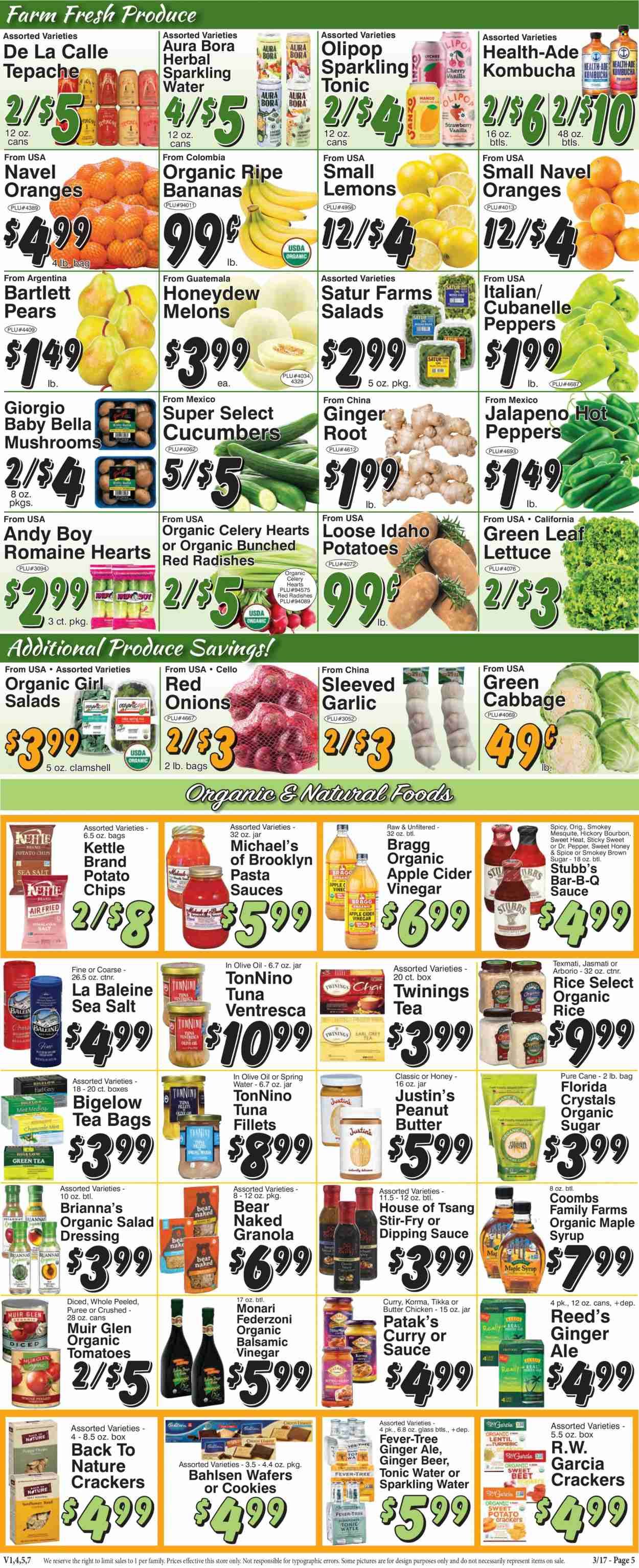 Trade Fair Supermarket (NY) Weekly Ad Flyer Specials March 17 to March 23, 2023