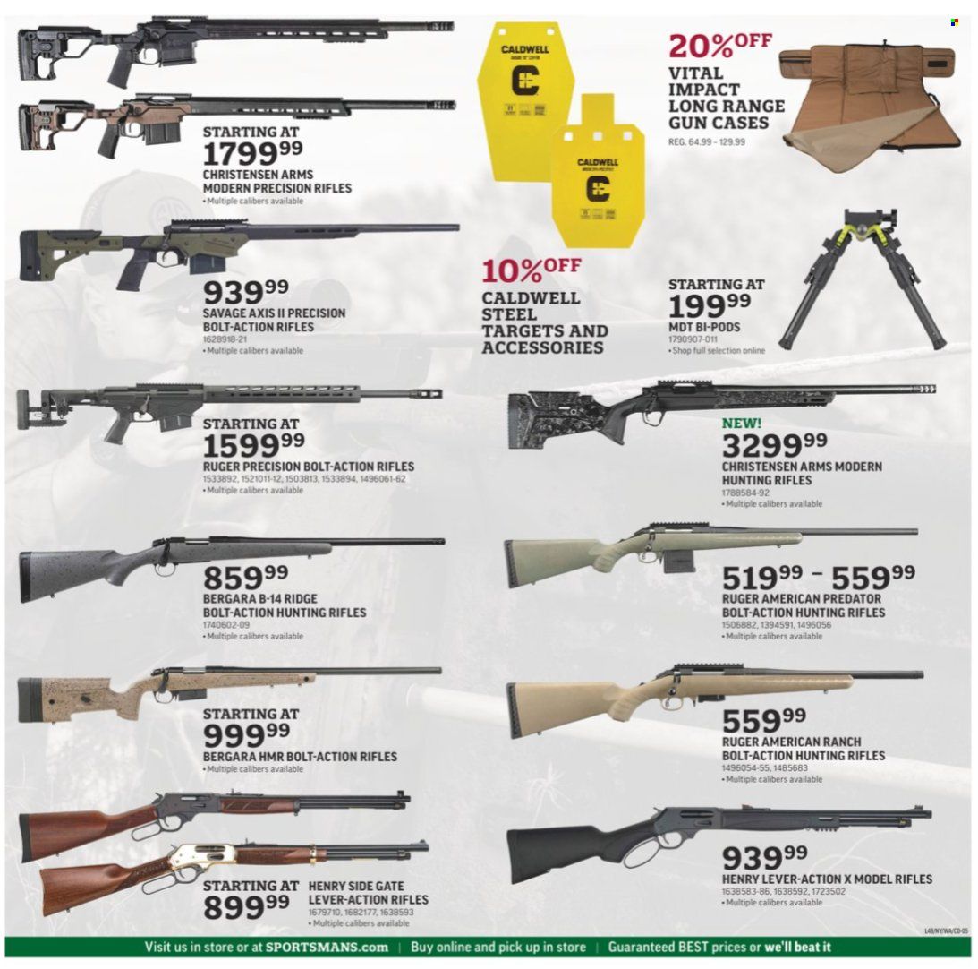 Sportsman's Warehouse Weekly Ad Flyer Specials March 17 to April 2, 2023