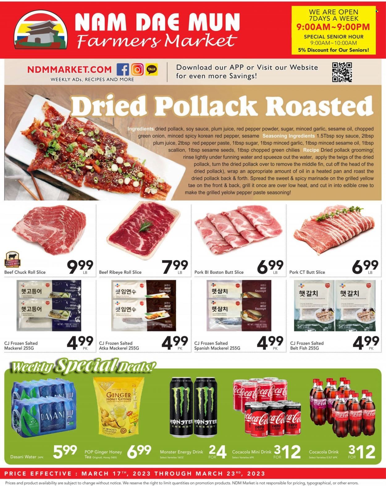 Nam Dae Mun Farmers Market (GA) Weekly Ad Flyer Specials March 17 to March 23, 2023