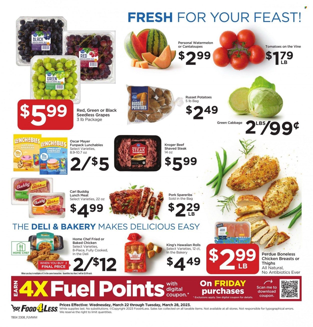 Food 4 Less (IL) Weekly Ad Flyer Specials March 22 to March 28, 2023