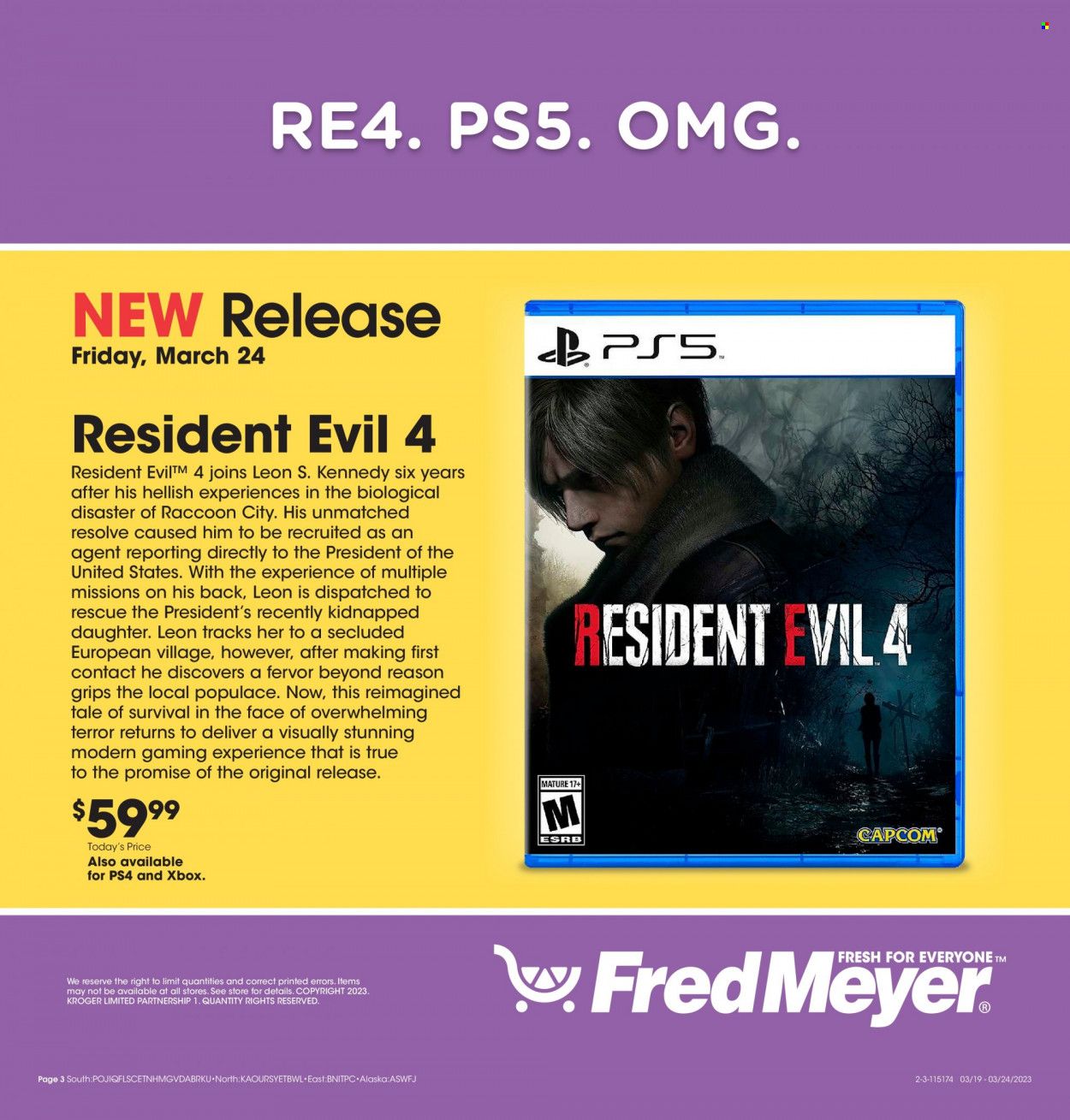 Fred Meyer (AK, ID, OR, WA) Weekly Ad Flyer Specials March 19 to March 24, 2023