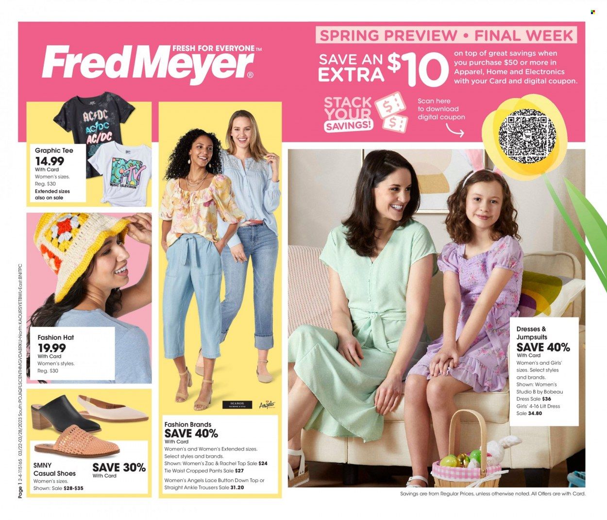 Fred Meyer (ID, OR, WA) Weekly Ad Flyer Specials March 22 to March 28, 2023