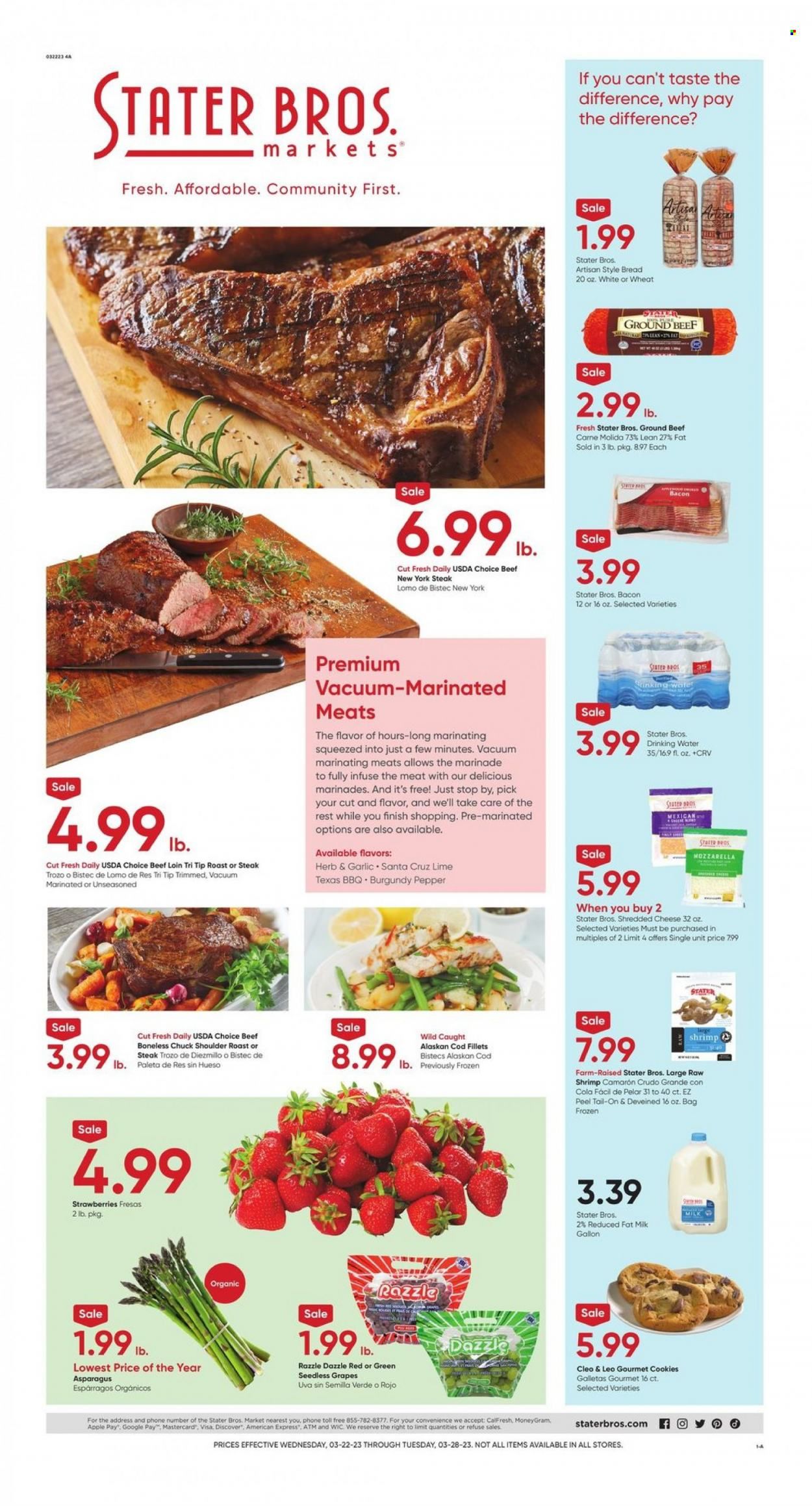 Stater Bros. (CA) Weekly Ad Flyer Specials March 22 to March 28, 2023