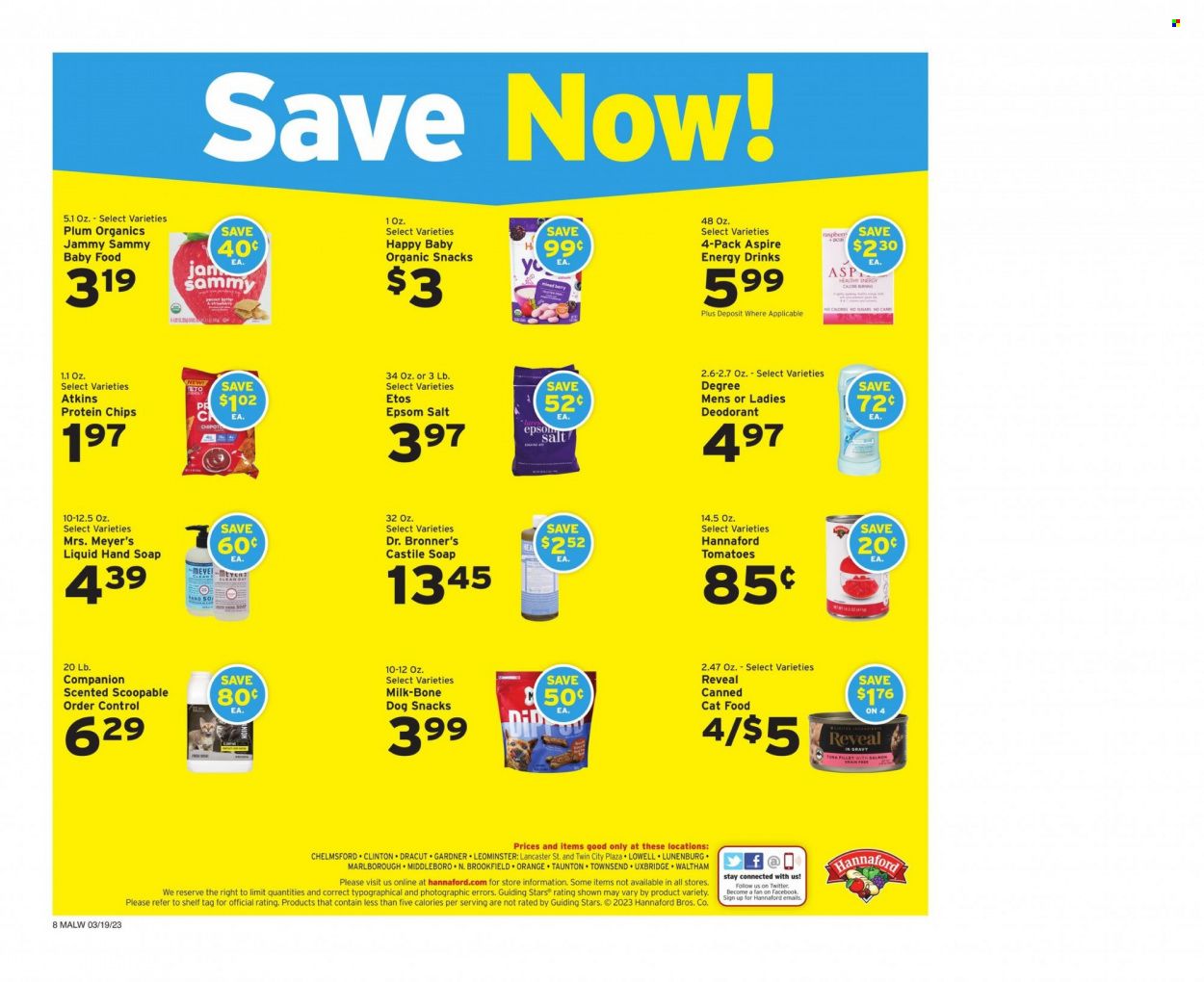 Hannaford (MA) Weekly Ad Flyer Specials March 19 to March 25, 2023