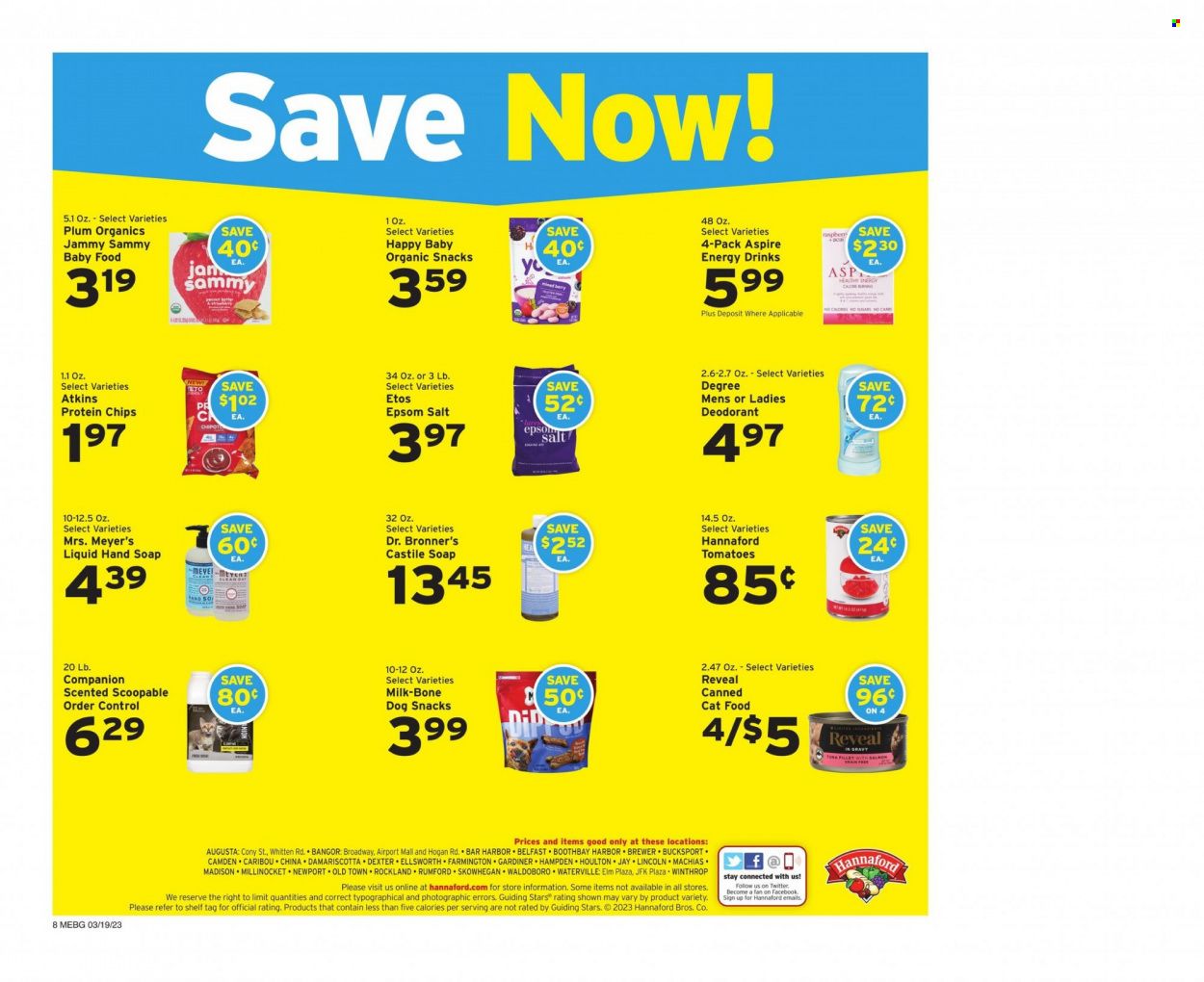 Hannaford (ME) Weekly Ad Flyer Specials March 19 to March 25, 2023