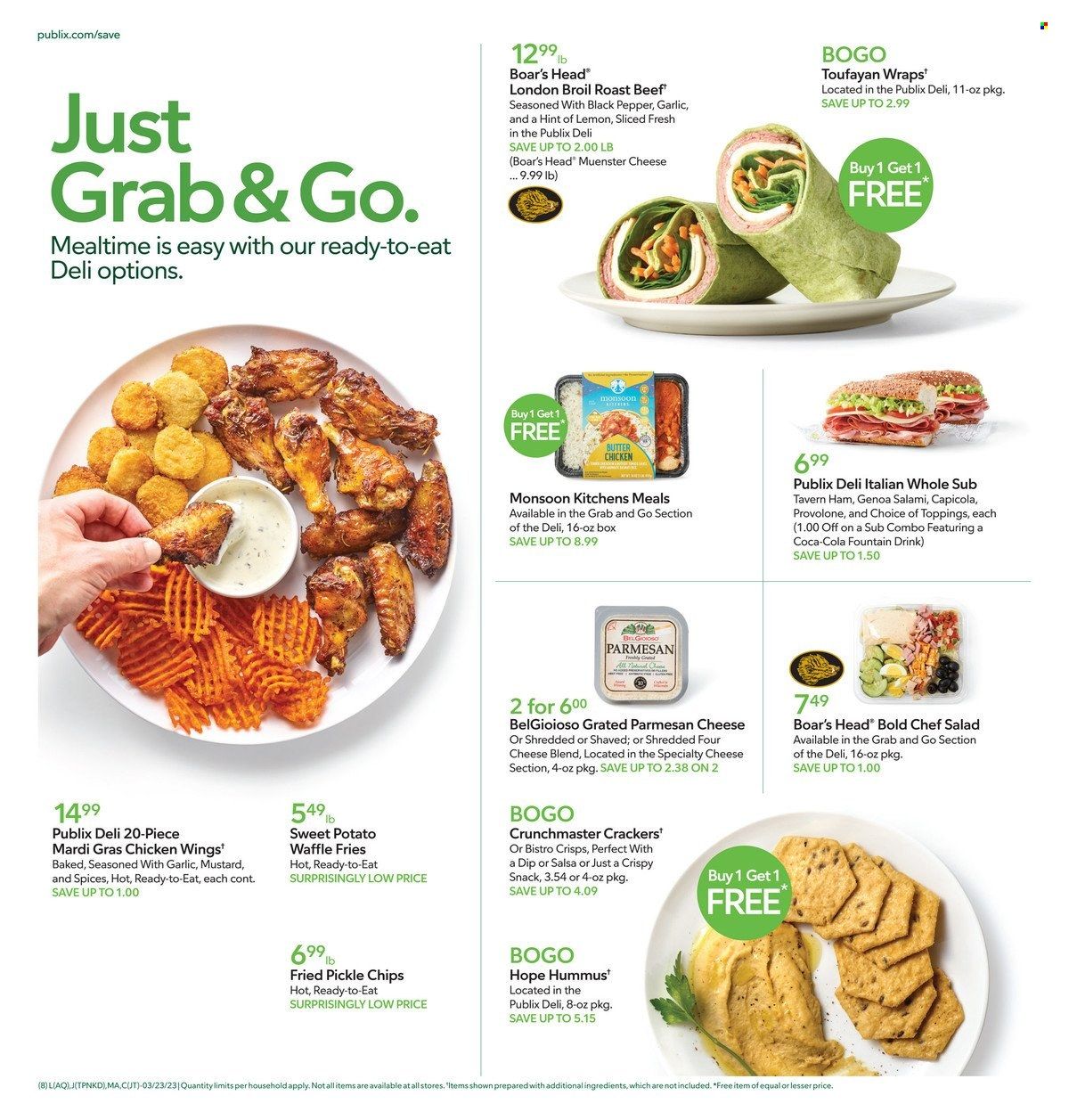 Publix (AL, FL, GA, NC, SC, TN) Weekly Ad Flyer Specials March 23 to March 29, 2023