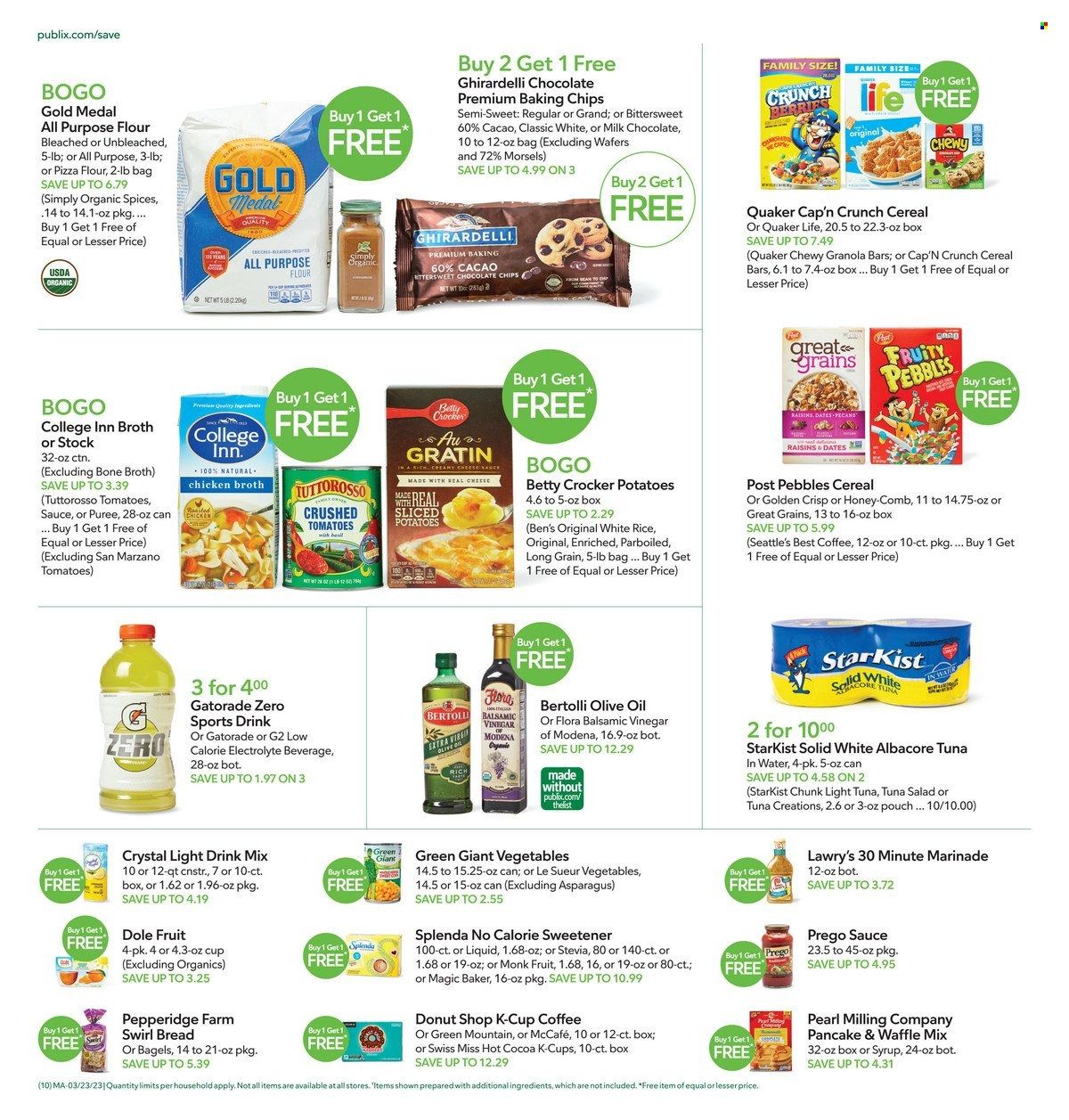 Publix (AL, FL, GA, NC, SC, TN) Weekly Ad Flyer Specials March 23 to March 29, 2023
