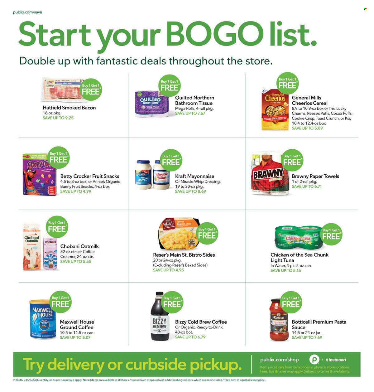 Publix (AL, FL, GA, NC, SC, TN) Weekly Ad Flyer Specials March 23 to March 29, 2023