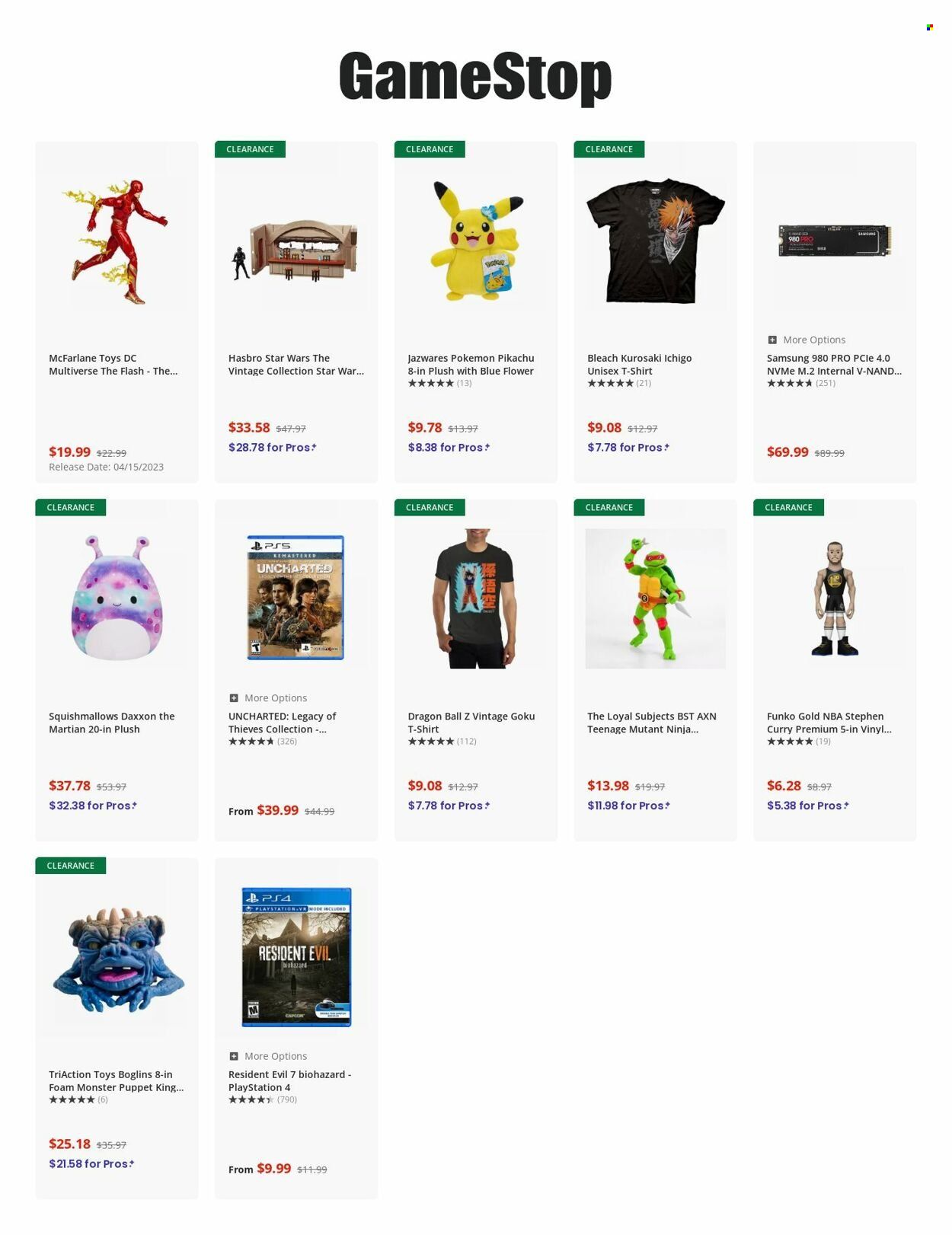 GameStop Weekly Ad Flyer Specials March 22 to March 28, 2023