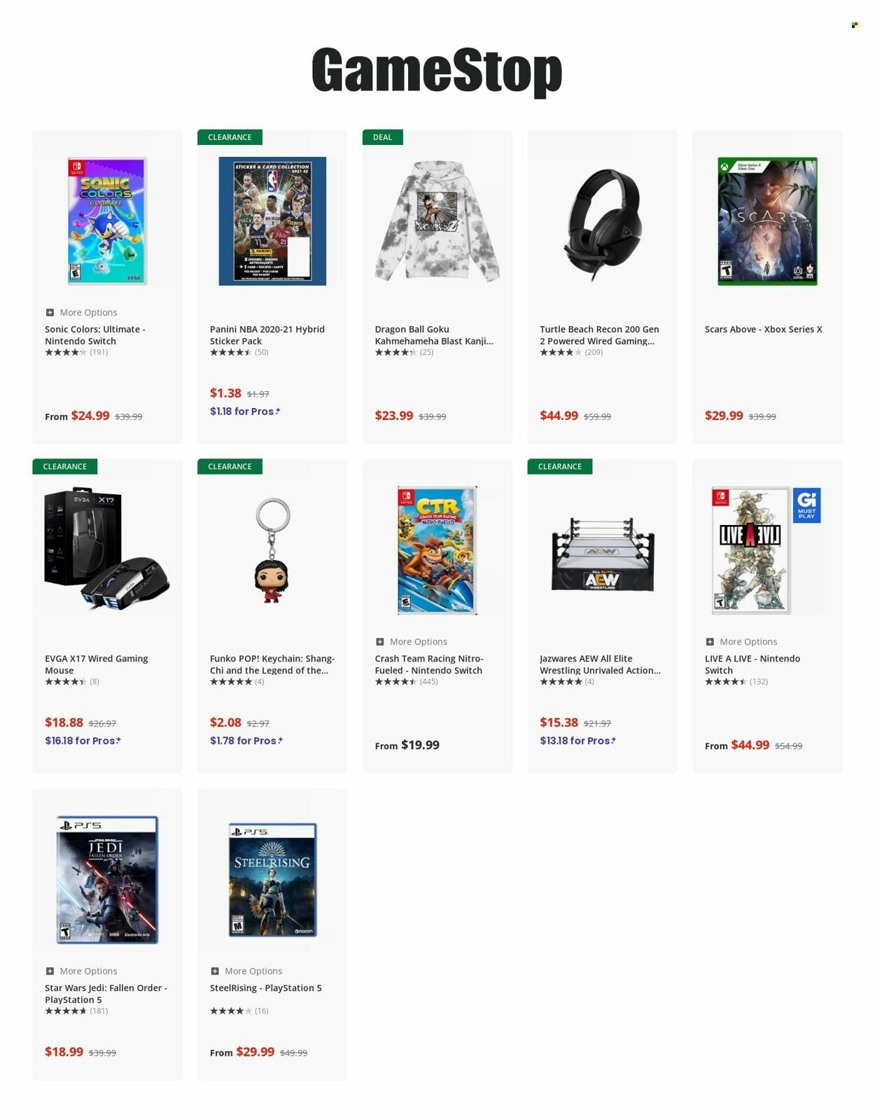 GameStop Weekly Ad Flyer Specials March 22 to March 28, 2023