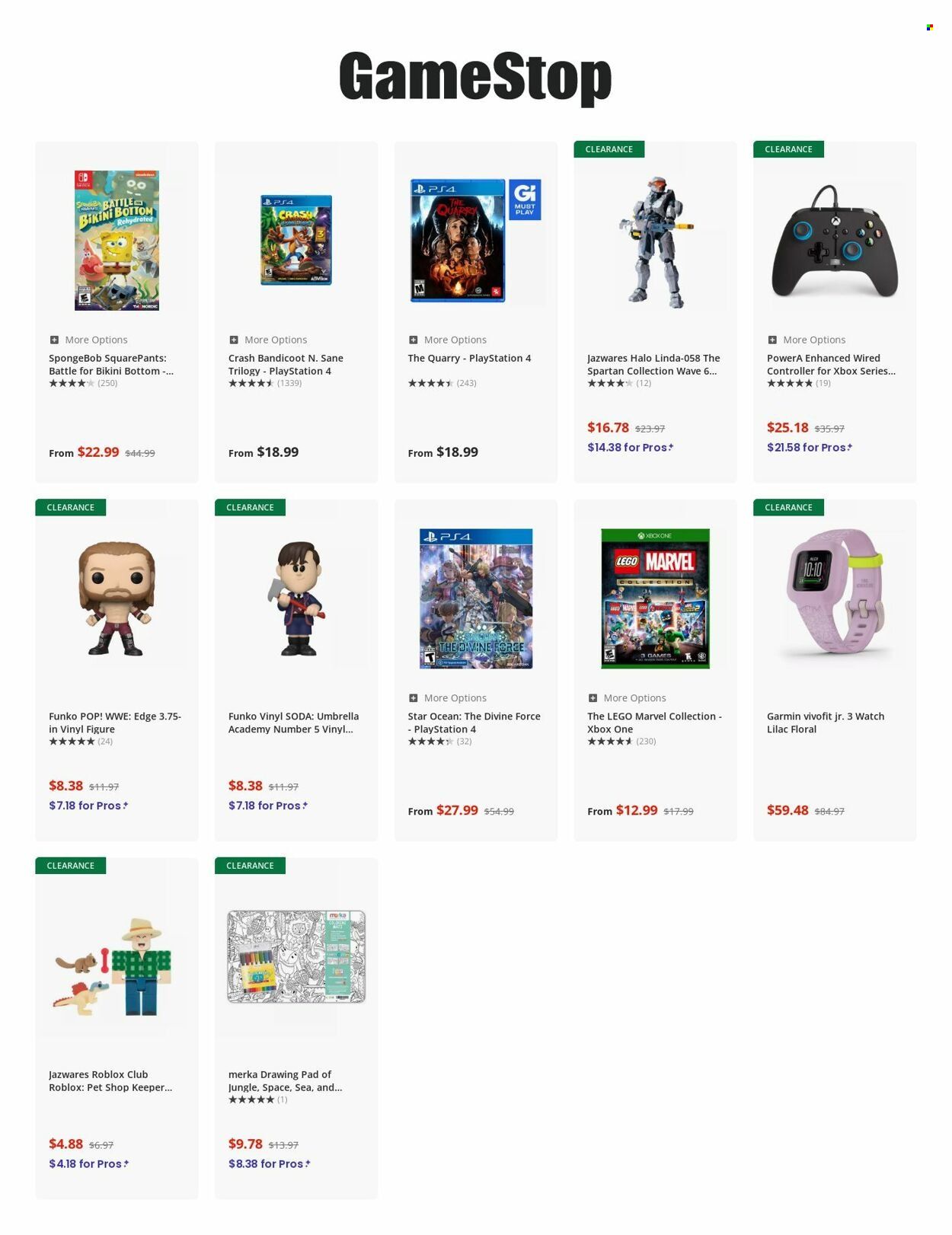 GameStop Weekly Ad Flyer Specials March 22 to March 28, 2023
