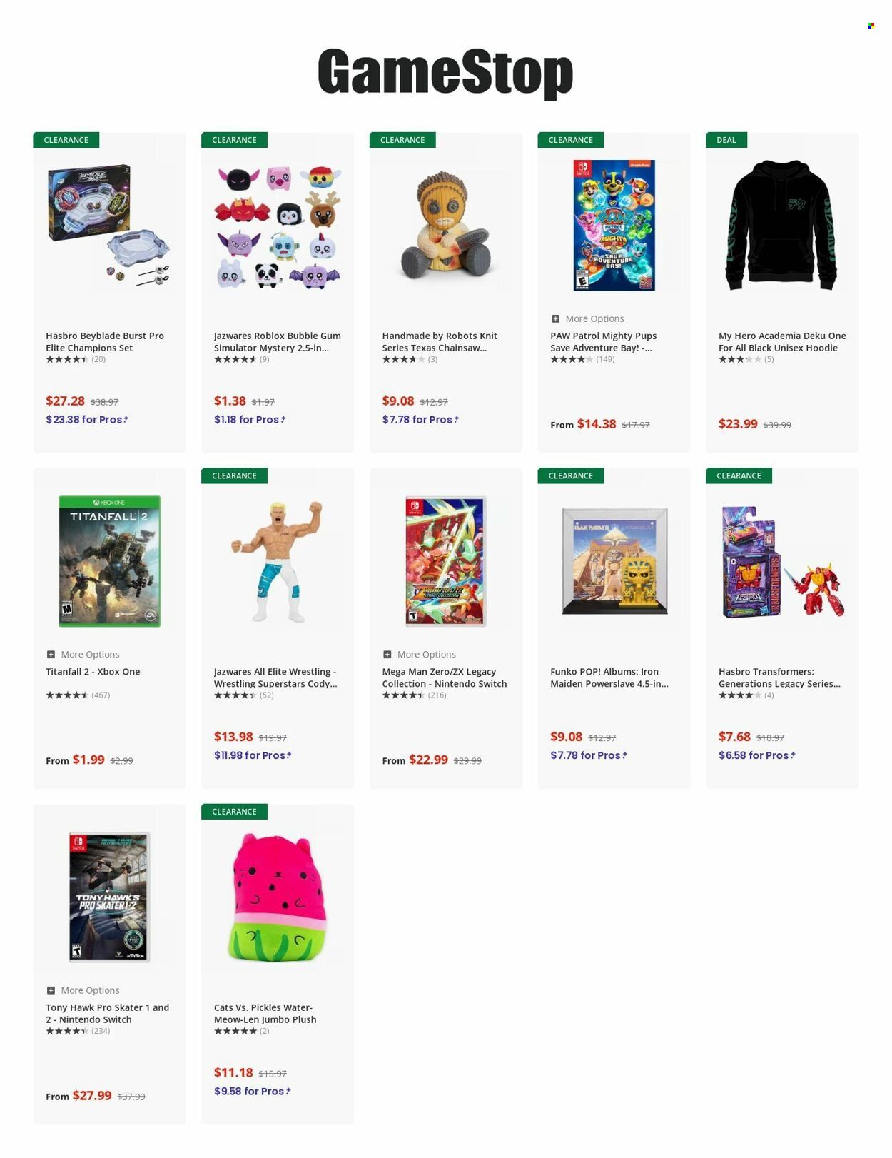 GameStop Weekly Ad Flyer Specials March 22 to March 28, 2023