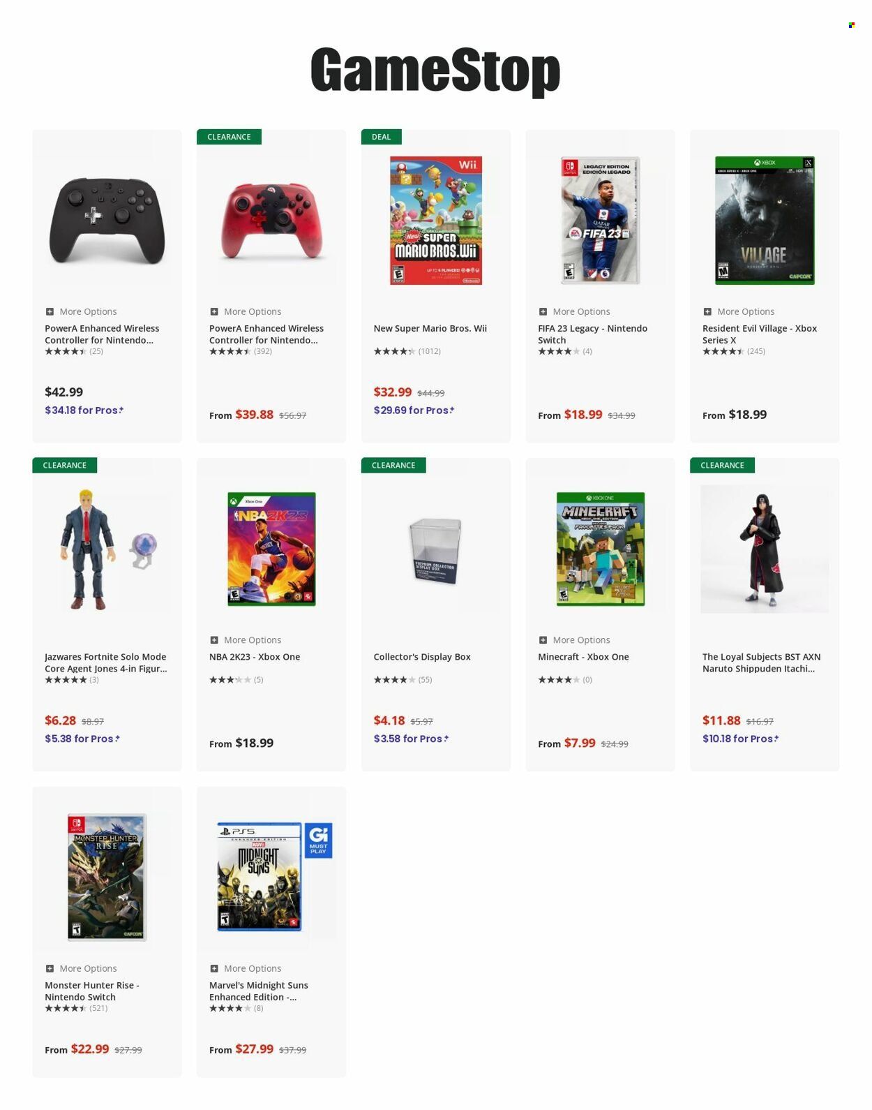 GameStop Weekly Ad Flyer Specials March 22 to March 28, 2023