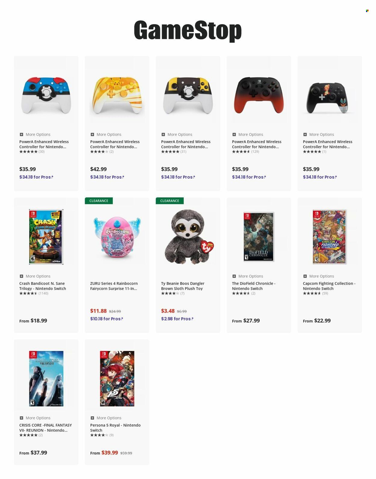 GameStop Weekly Ad Flyer Specials March 22 to March 28, 2023