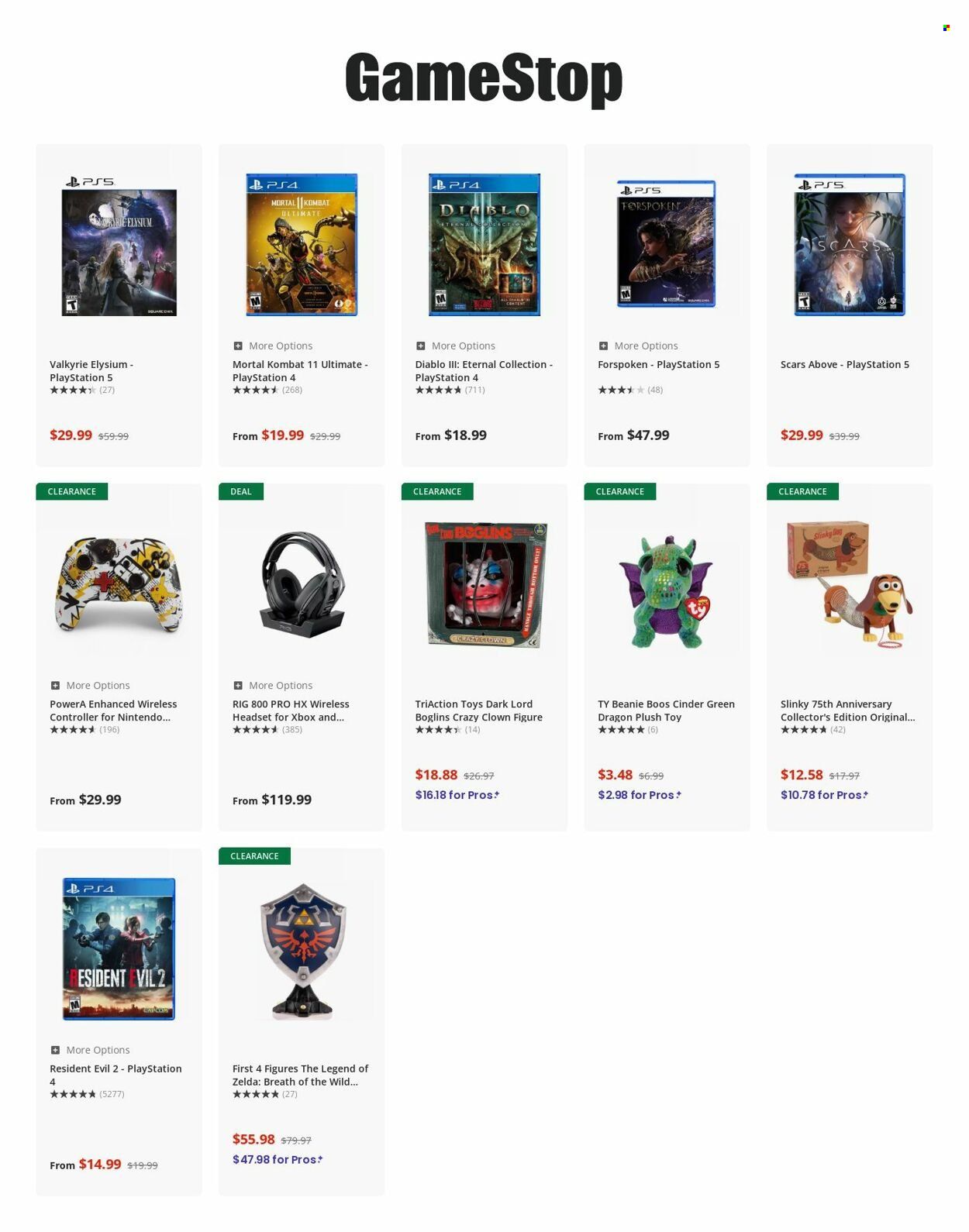 GameStop Weekly Ad Flyer Specials March 22 to March 28, 2023