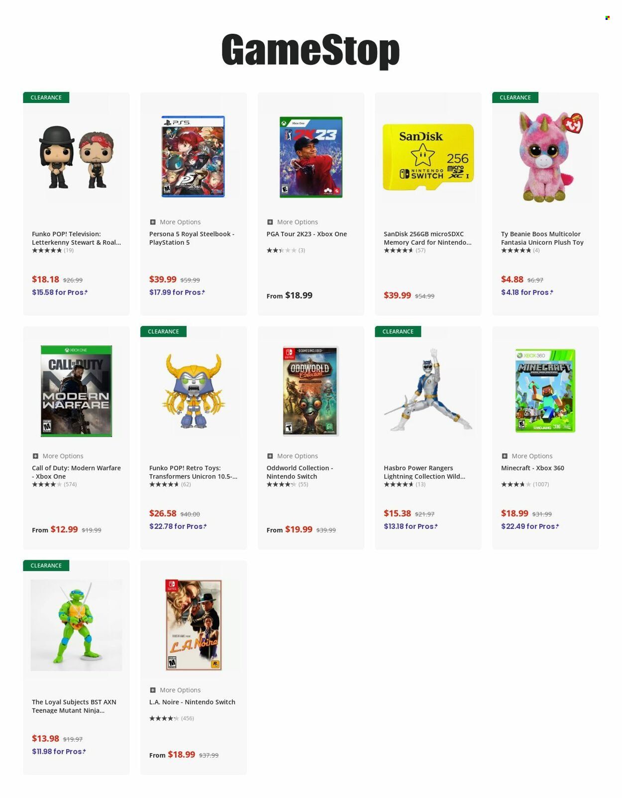 GameStop Weekly Ad Flyer Specials March 22 to March 28, 2023