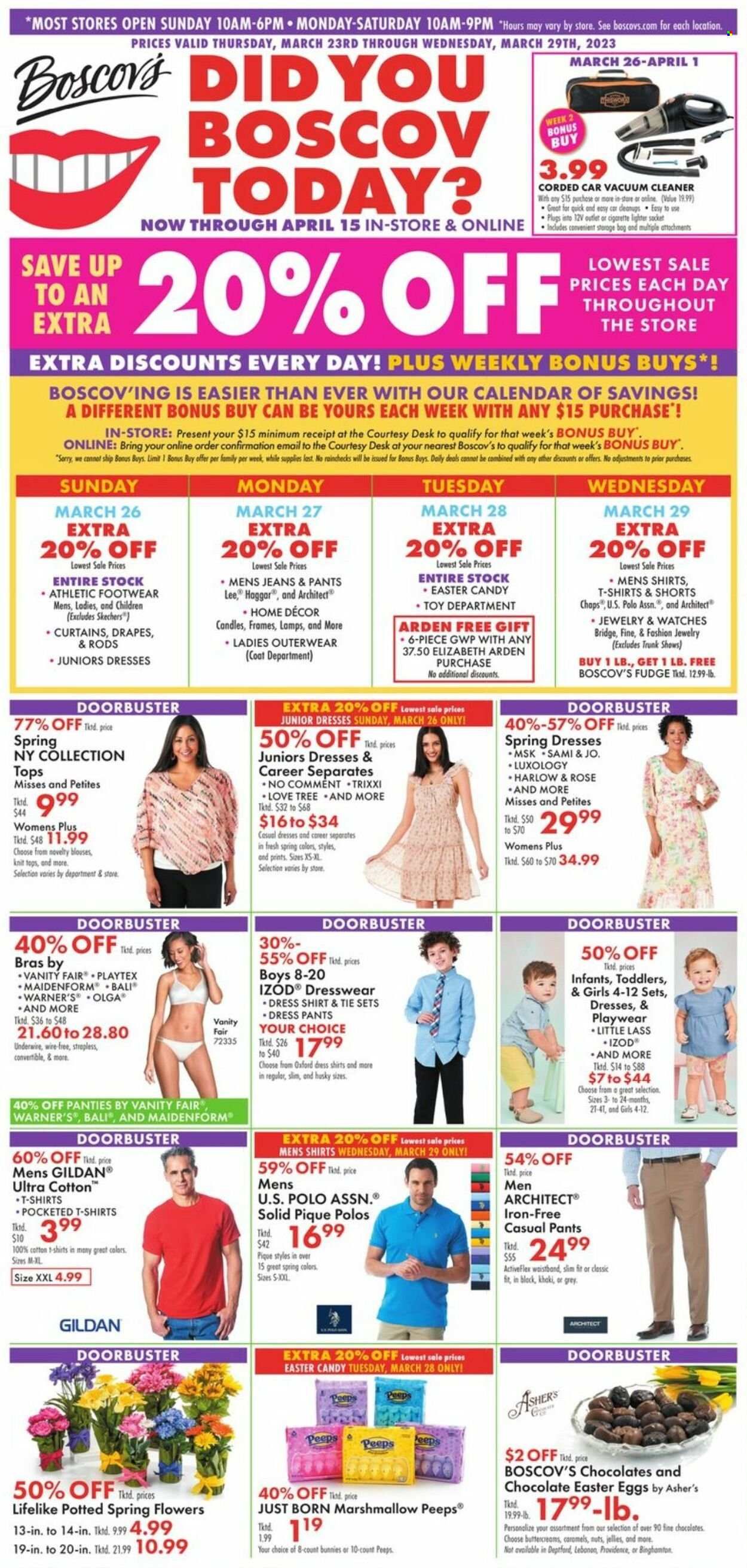 Boscov's (CT, DE, MD, NJ, NY, PA) Weekly Ad Flyer Specials March 23 to March 29, 2023
