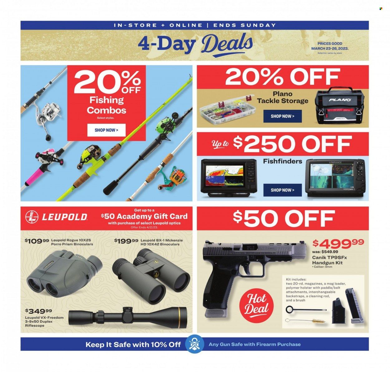 Academy Sports + Outdoors Weekly Ad Flyer Specials March 23 to March 26, 2023