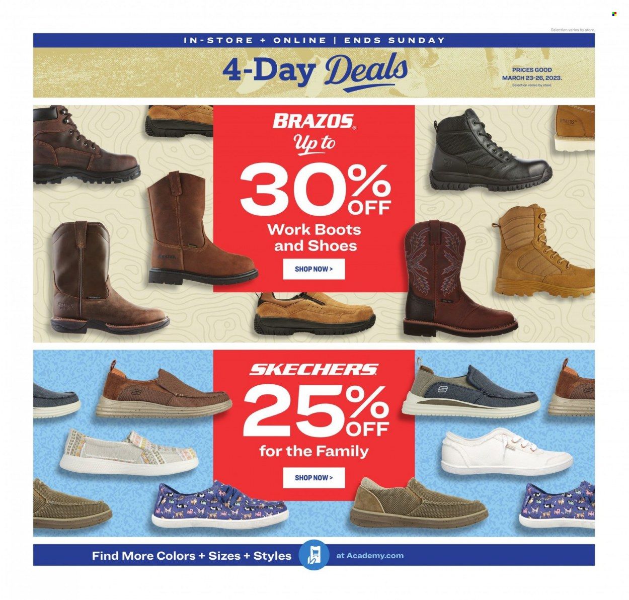 Academy Sports + Outdoors Weekly Ad Flyer Specials March 23 to March 26, 2023