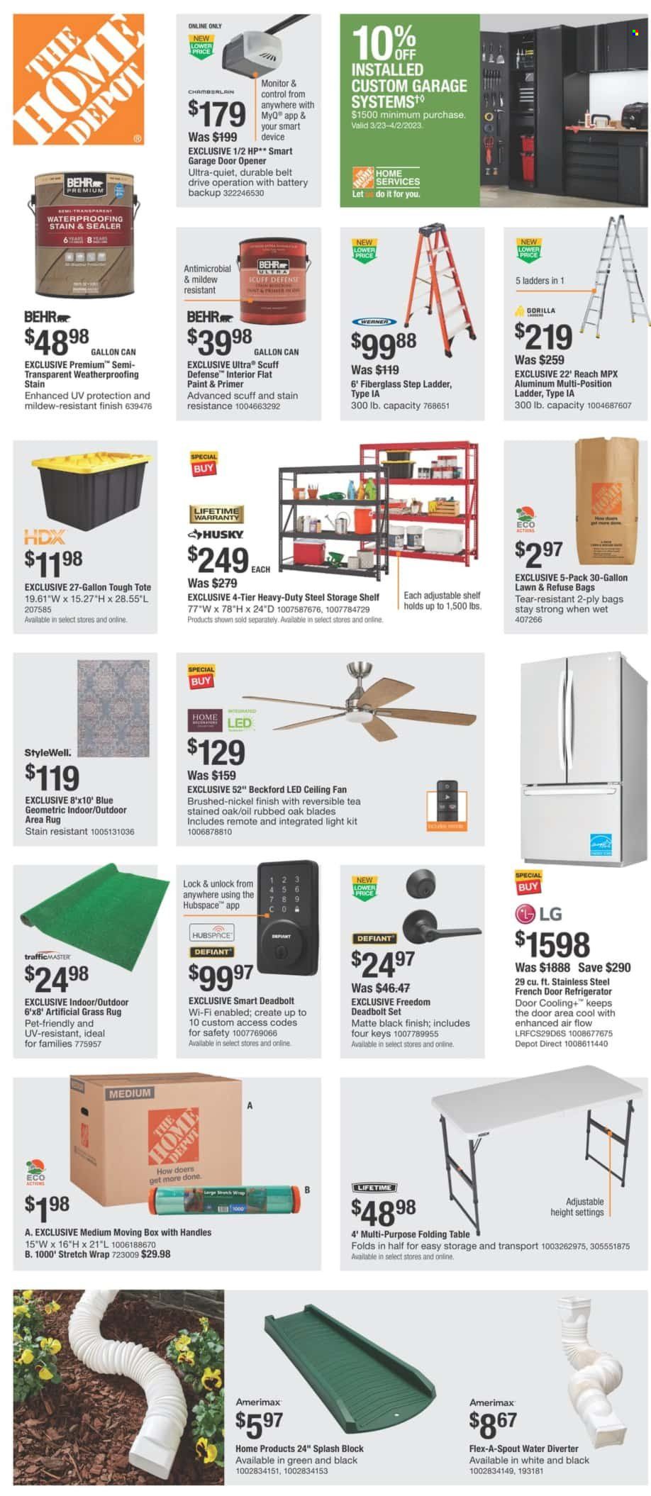 The Home Depot Weekly Ad Flyer Specials March 23 to April 2, 2023