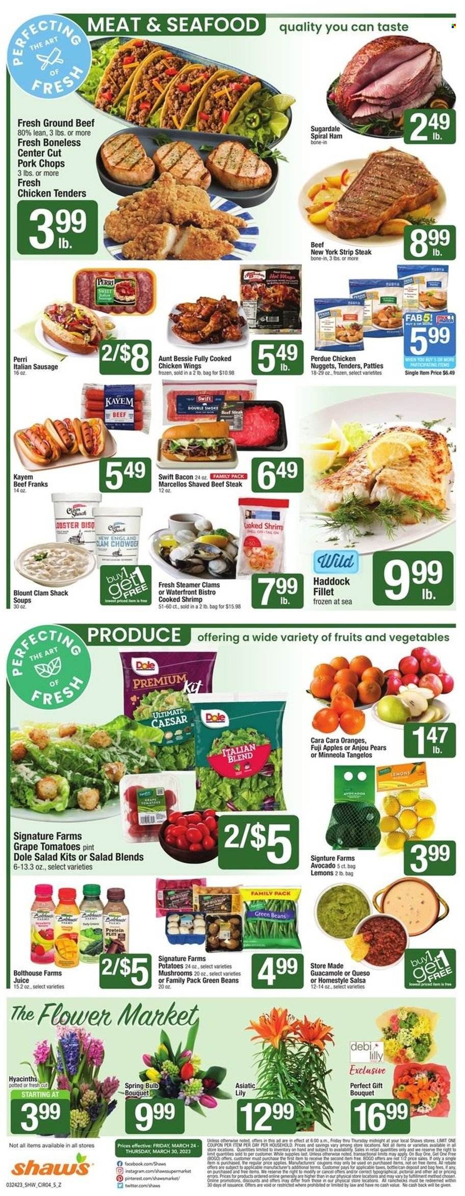 Shaw’s (MA, ME, NH, RI, VT) Weekly Ad Flyer Specials March 24 to March 30, 2023