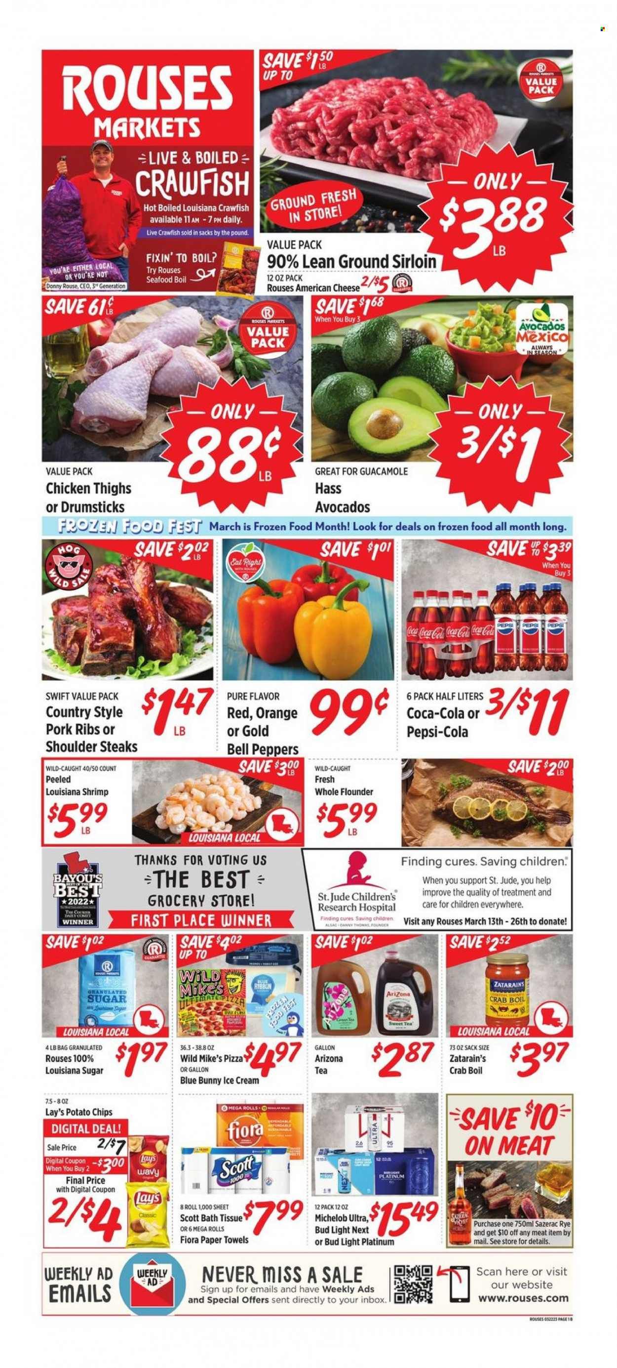 Rouses Markets (LA) Weekly Ad Flyer Specials March 22 to March 29, 2023