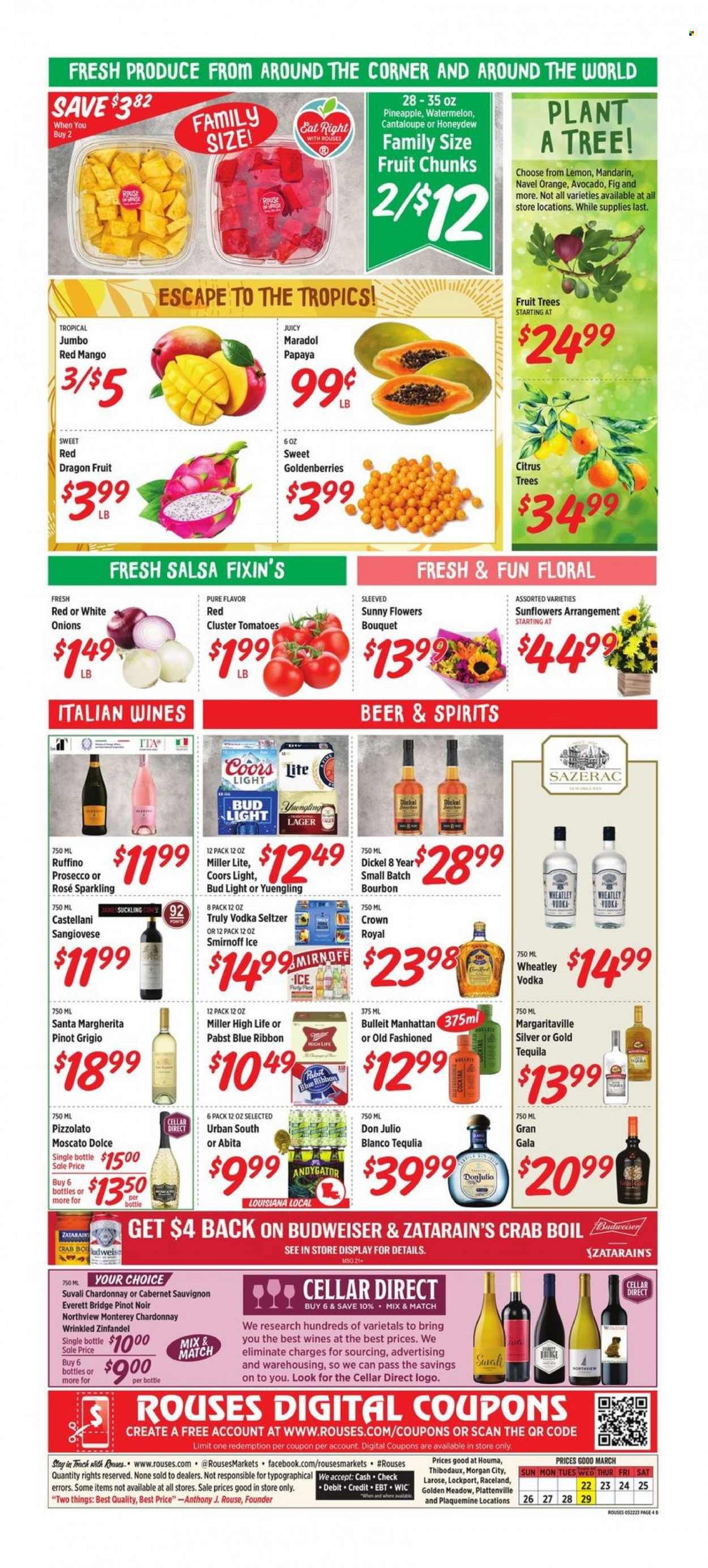 Rouses Markets (LA) Weekly Ad Flyer Specials March 22 to March 29, 2023