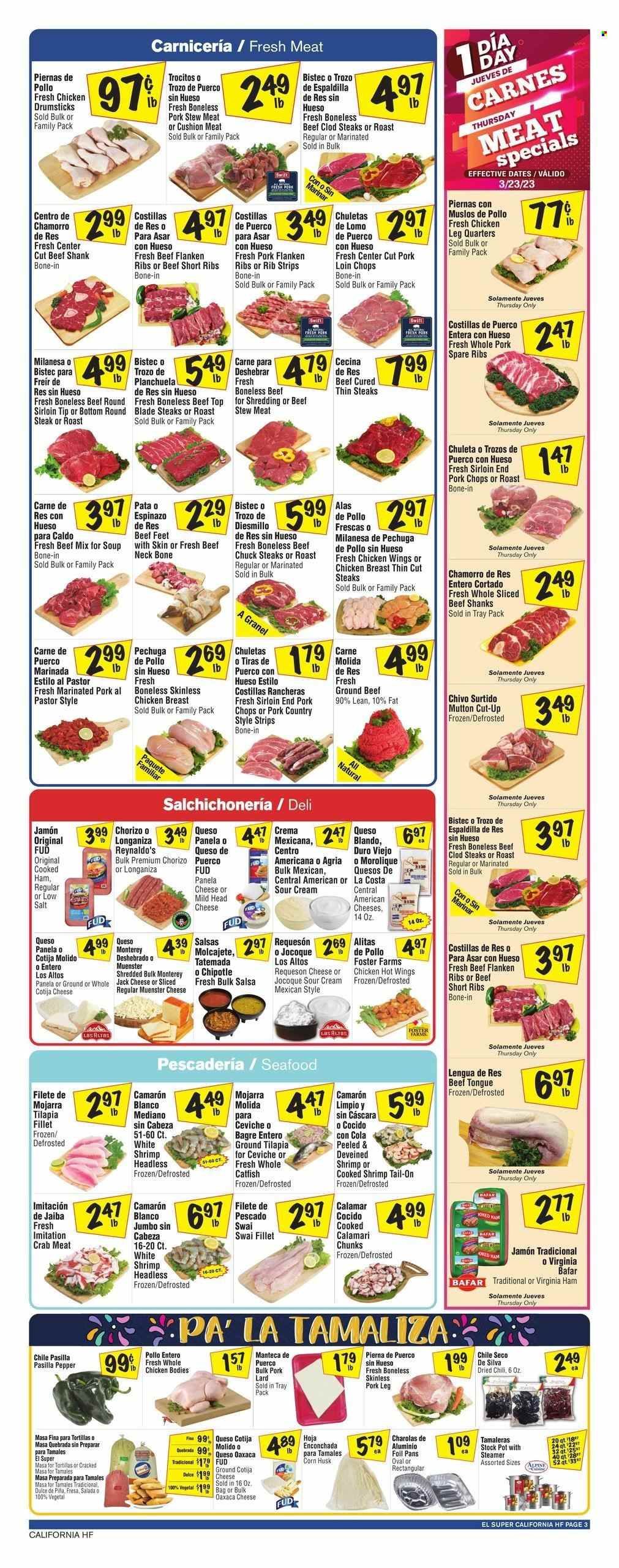 El Super (CA) Weekly Ad Flyer Specials March 22 to March 28, 2023