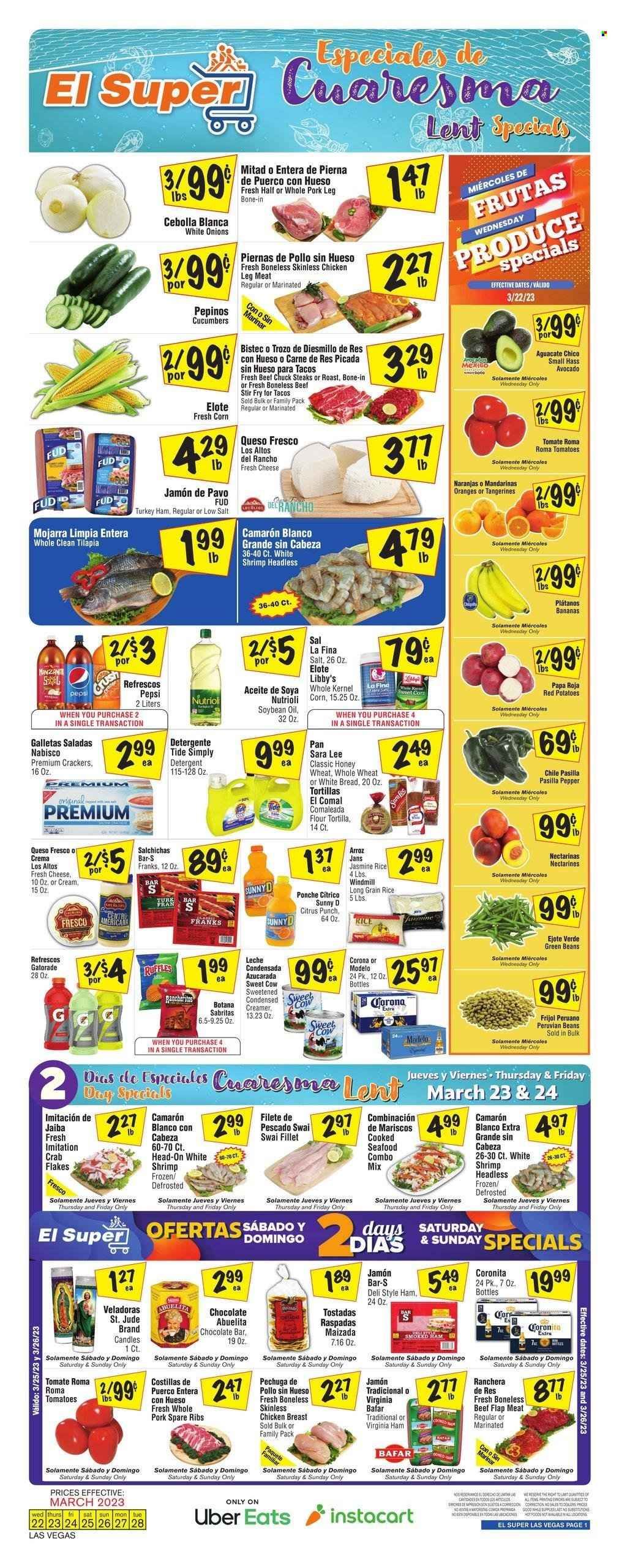 El Super (NV) Weekly Ad Flyer Specials March 22 to March 28, 2023