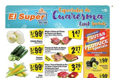 El Super (NV) Weekly Ad Flyer Specials March 22 to March 28, 2023