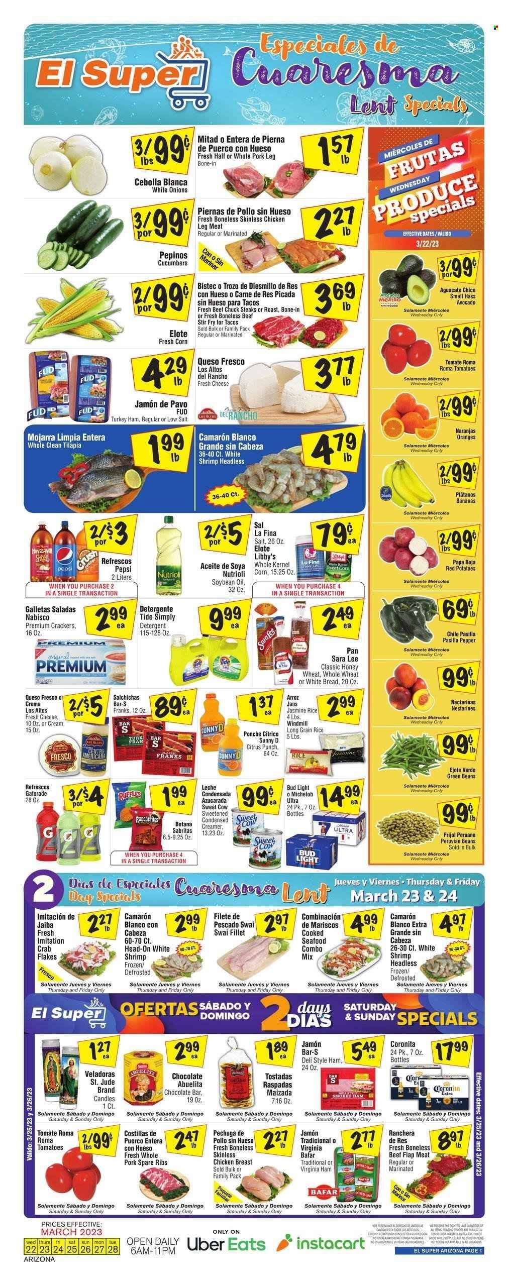 El Super (AZ) Weekly Ad Flyer Specials March 22 to March 28, 2023