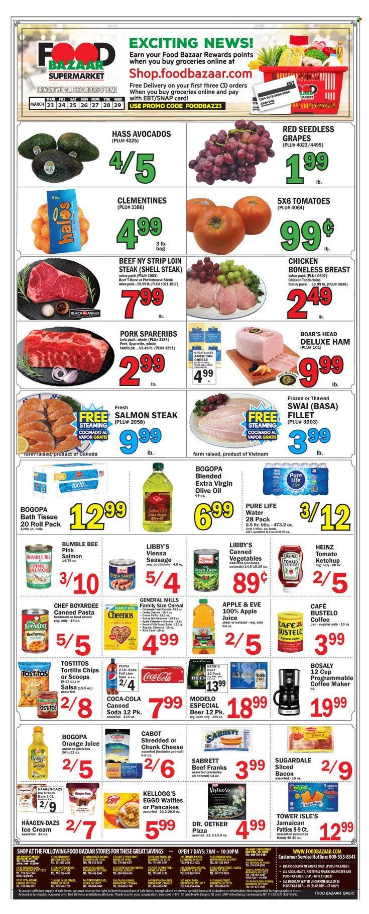 Food Bazaar (CT, NJ, NY) Weekly Ad Flyer Specials March 23 to March 29, 2023