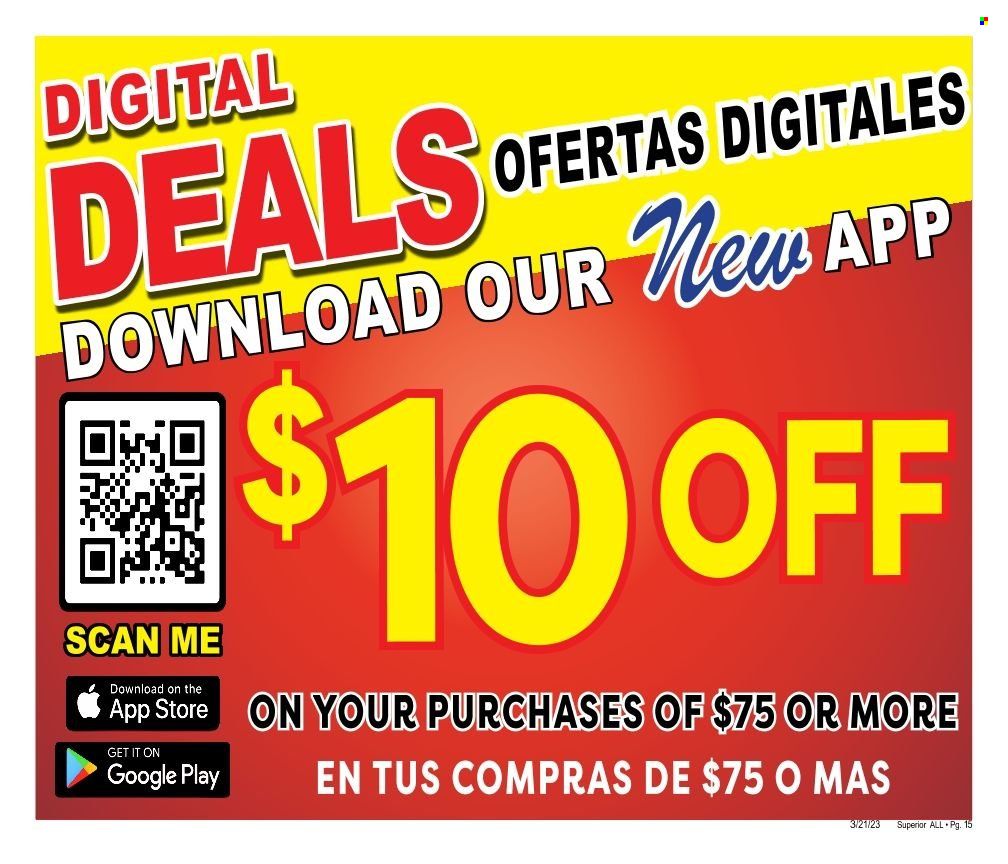 Superior Grocers (CA) Weekly Ad Flyer Specials March 21 to April 17, 2023
