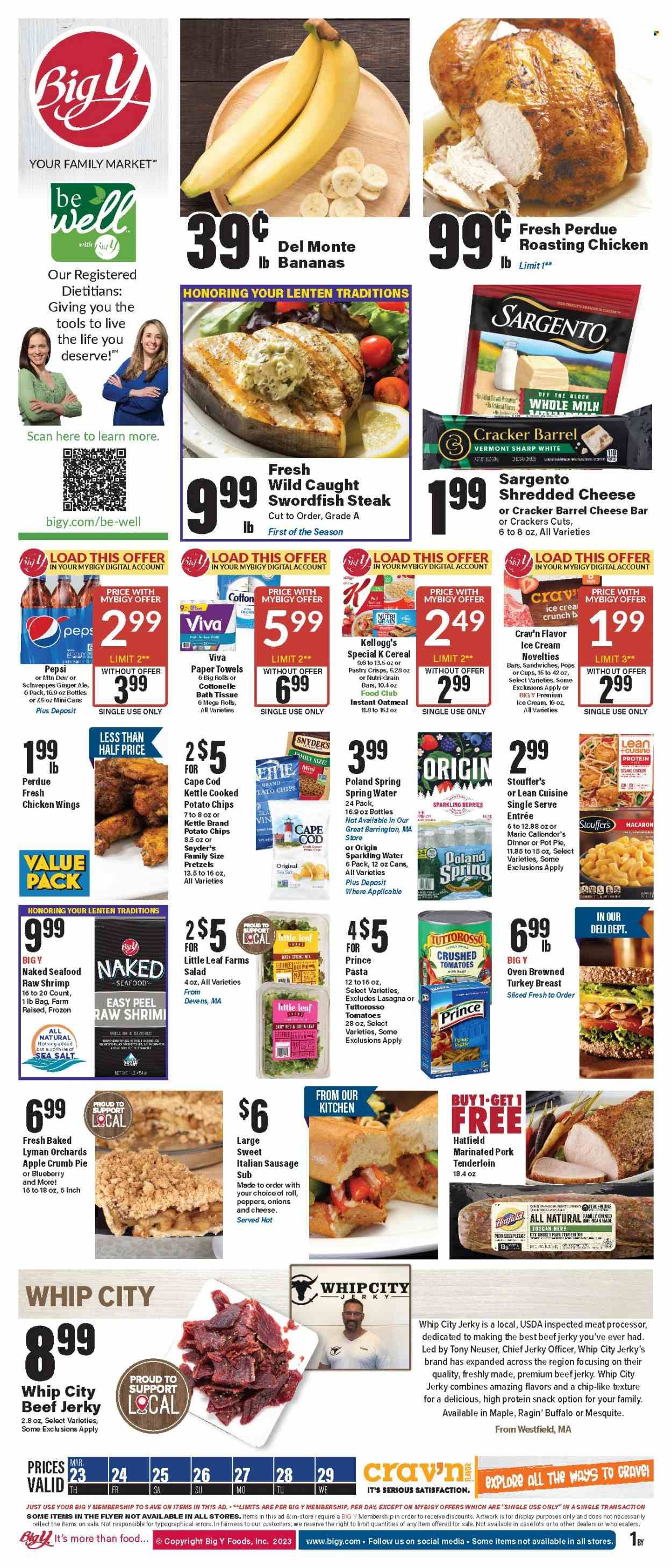 Big Y (MA) Weekly Ad Flyer Specials March 23 to March 29, 2023