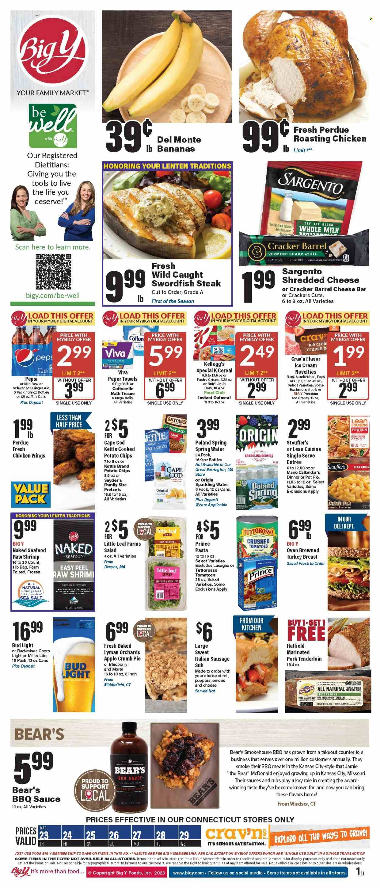 Big Y (CT) Weekly Ad Flyer Specials March 23 to March 29, 2023