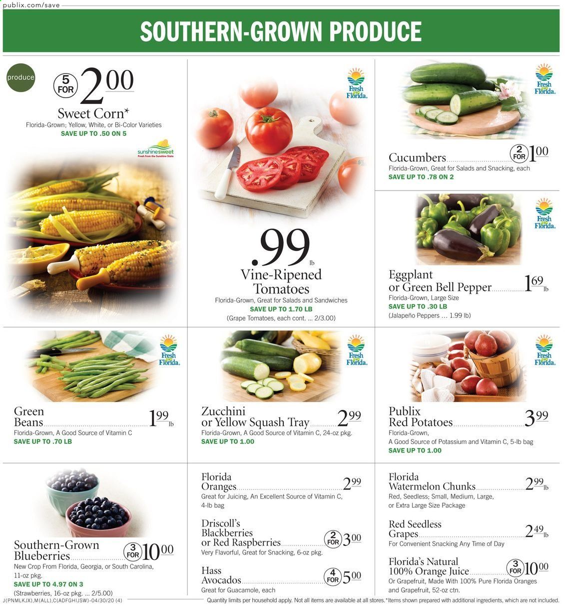 Publix Weekly Ad & Flyer April 30 to May 6
