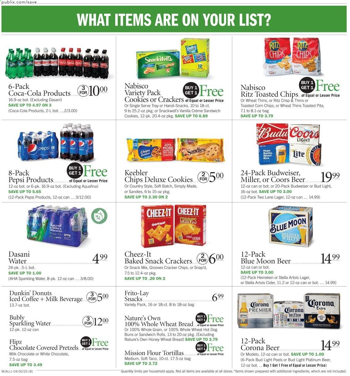 Publix Weekly Ad & Flyer April 30 to May 6