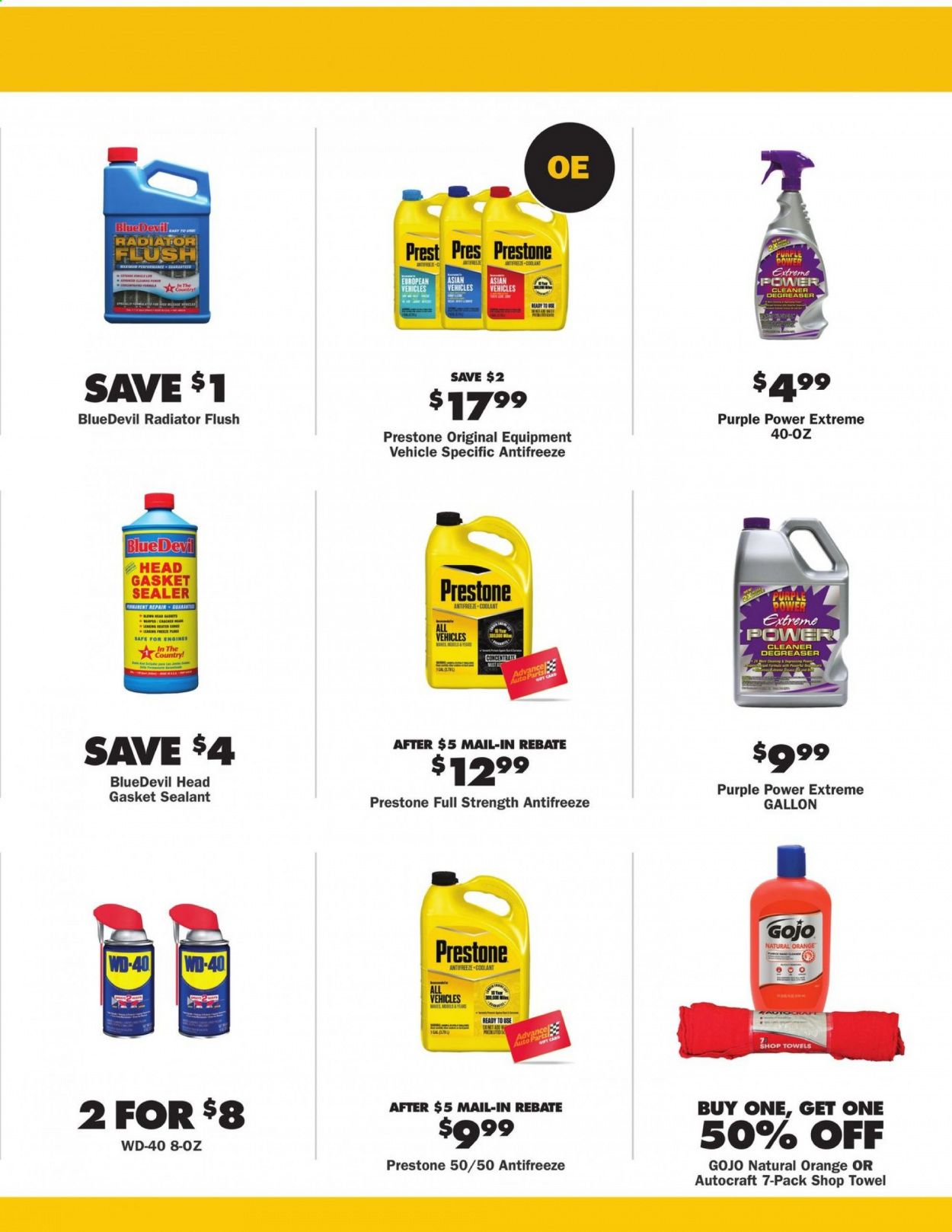 Advance Auto Parts Weekly Ad & Flyer April 30 to May 27