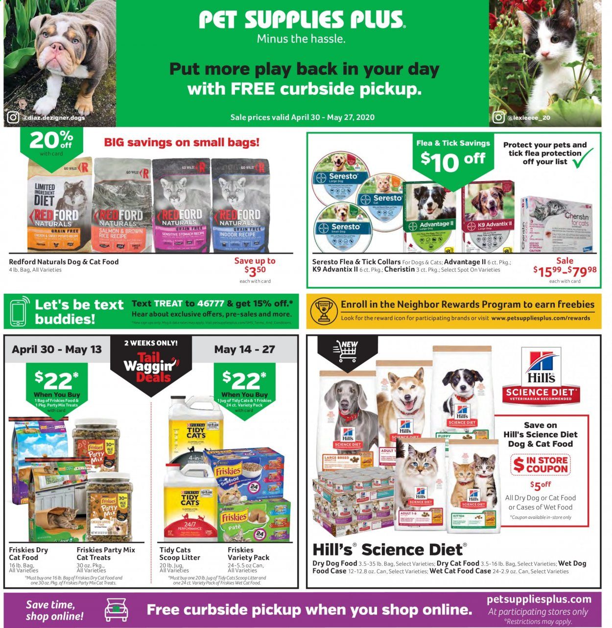 Pet Supplies Plus Weekly Ad & Flyer April 30 to May 27